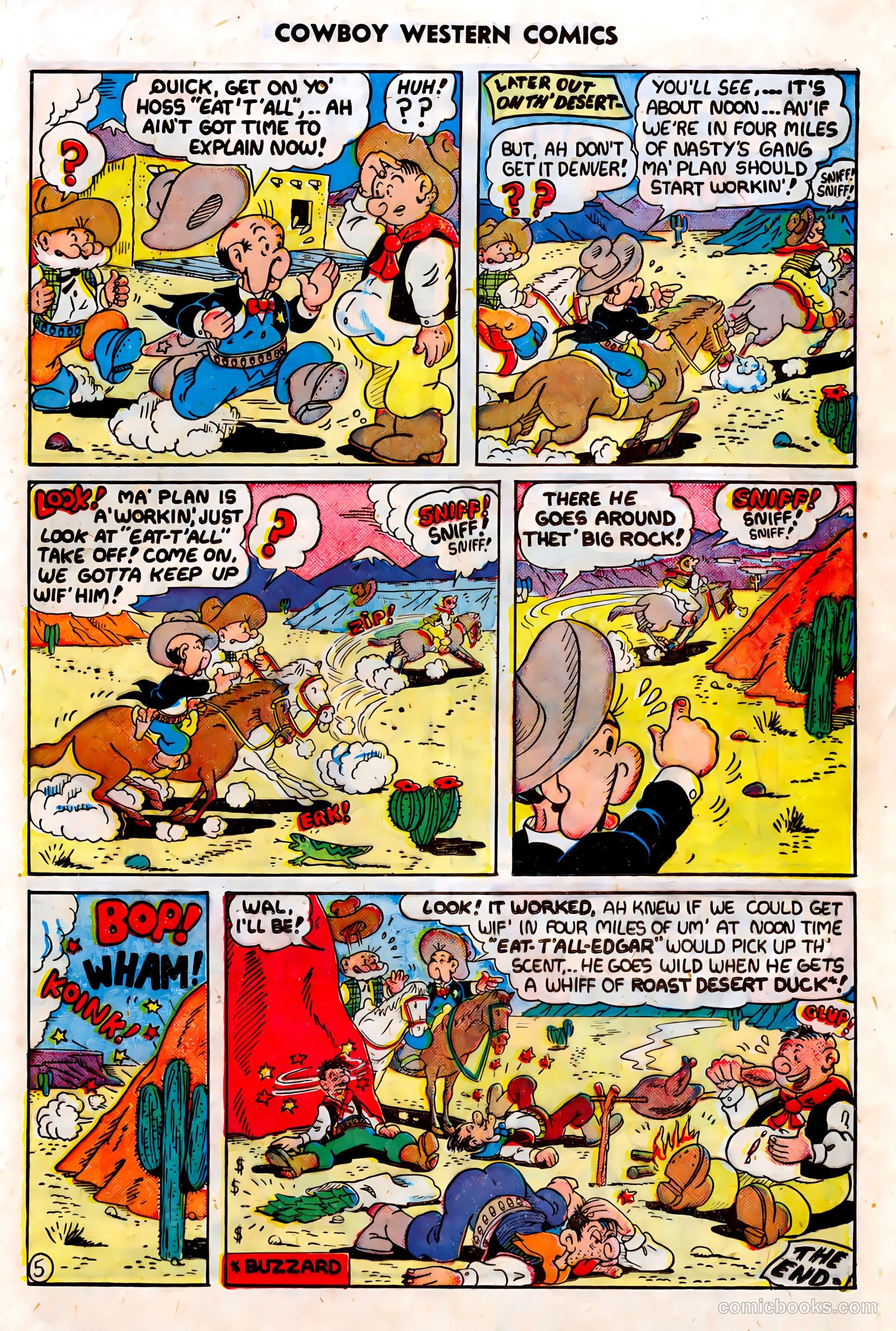 Cowboy Western Comics #26 — page 25 of 36