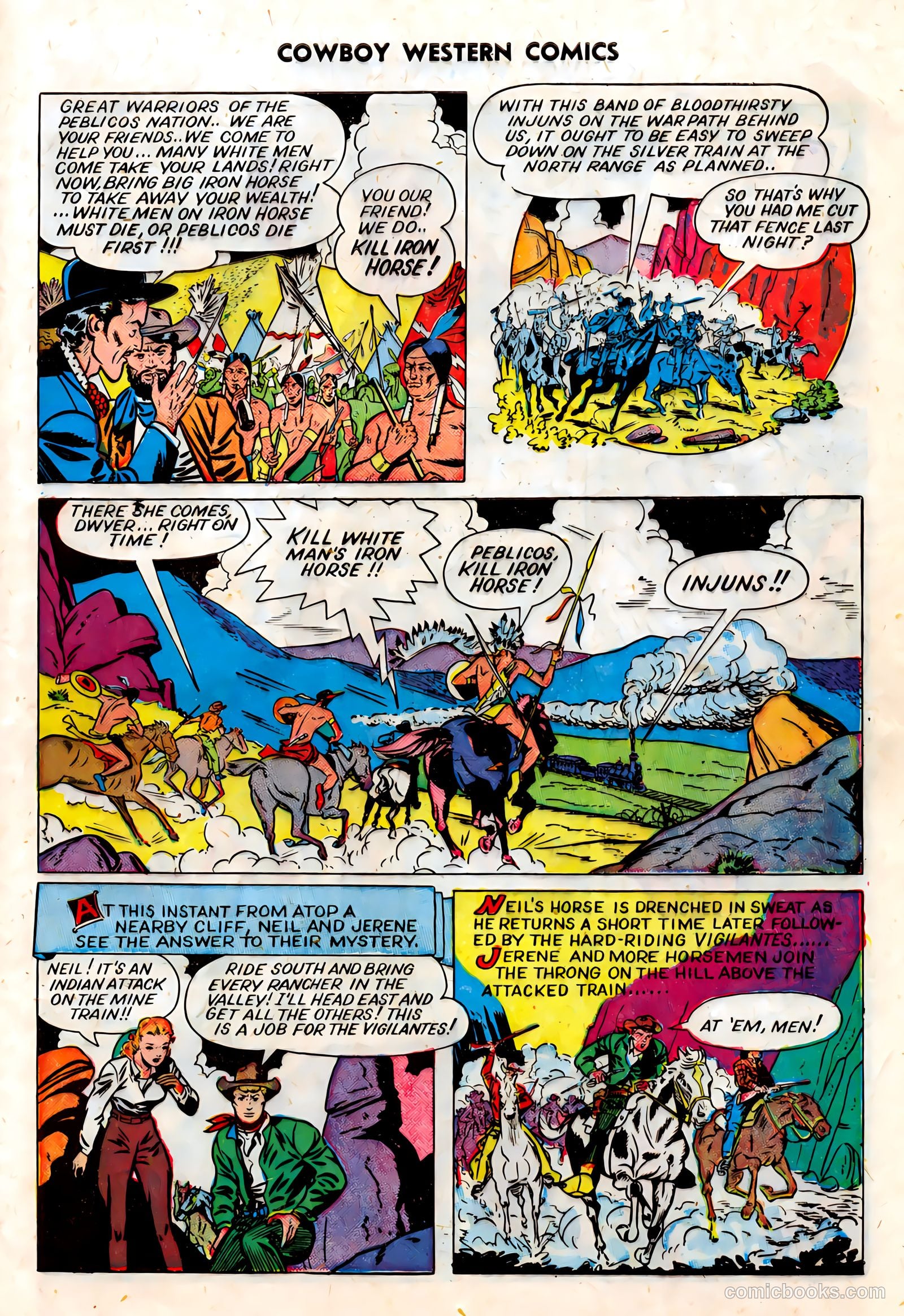 Cowboy Western Comics #26 — page 33 of 36