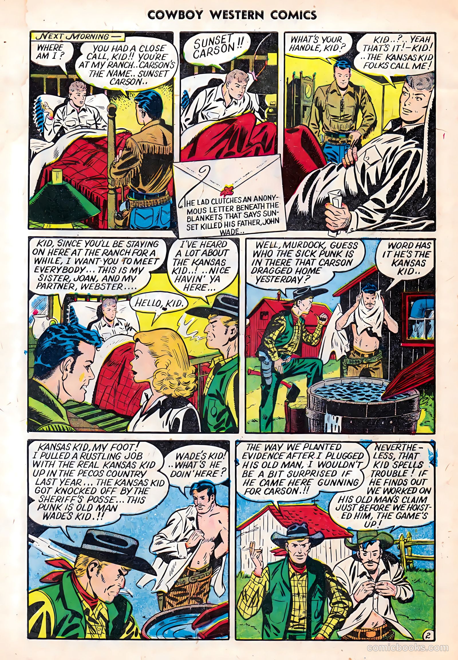 Cowboy Western Comics #27 — page 4 of 36