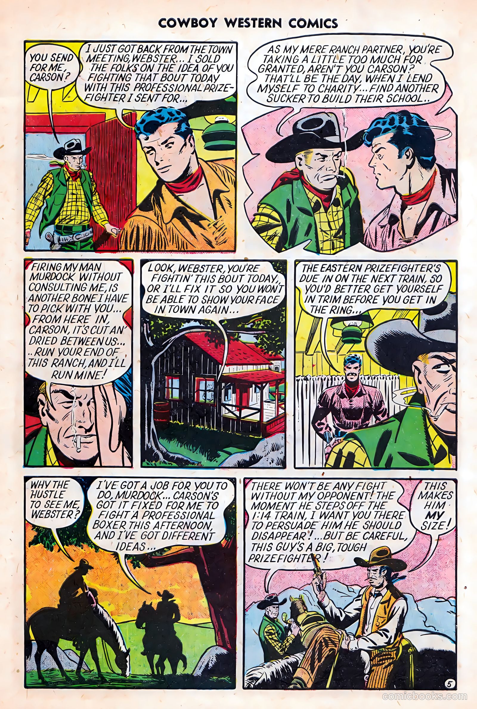 Cowboy Western Comics #27 — page 7 of 36