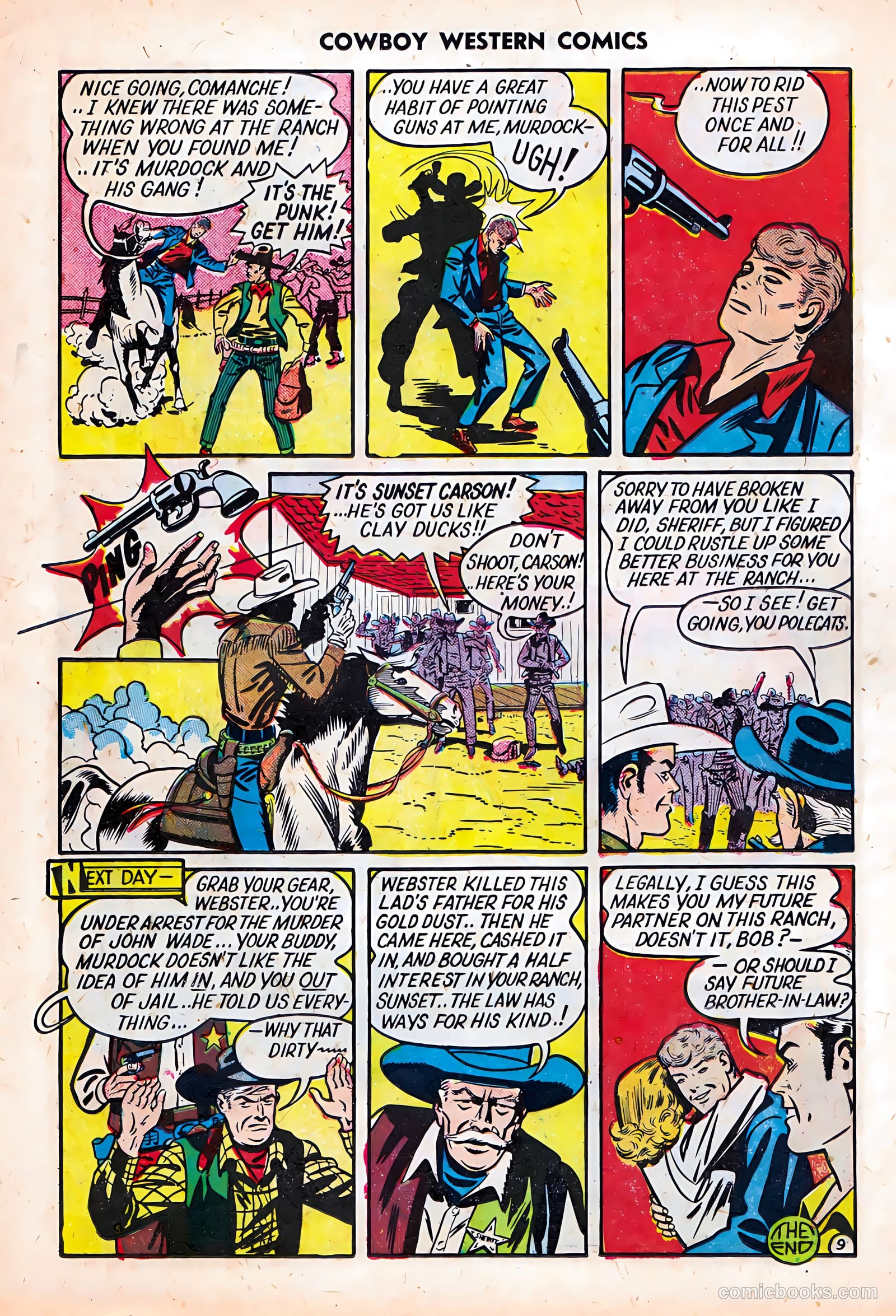 Cowboy Western Comics #27 — page 11 of 36