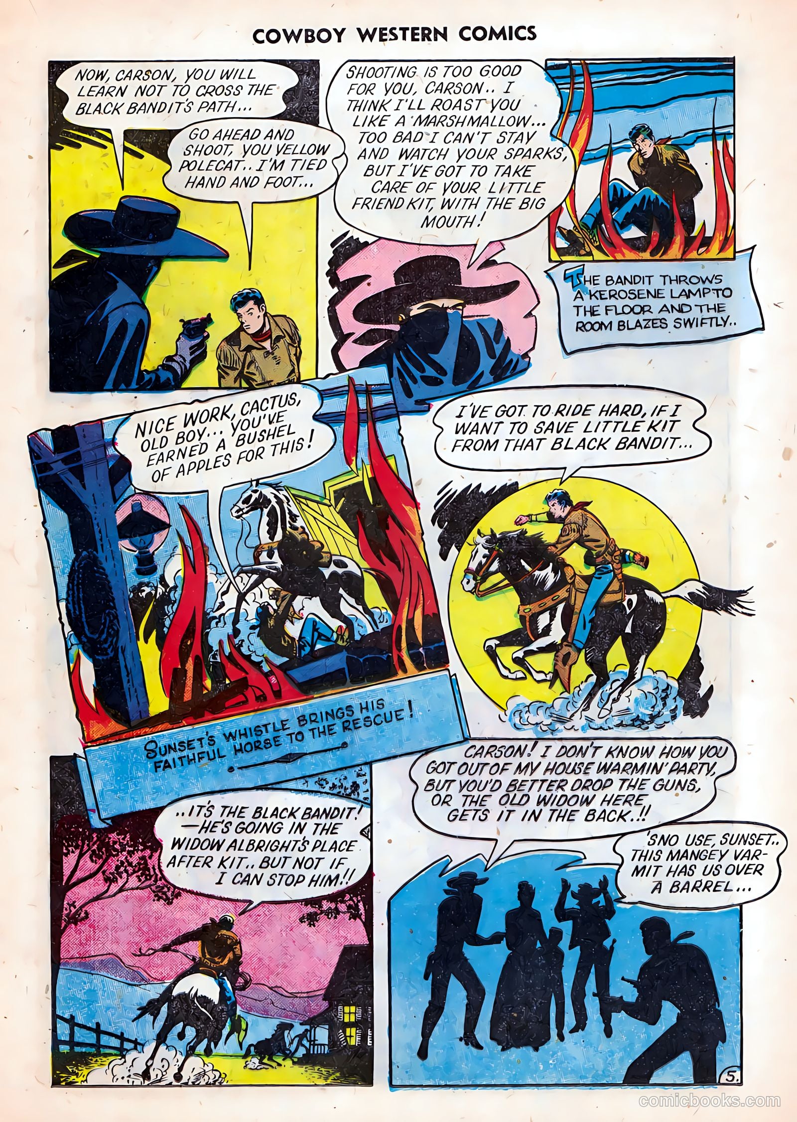 Cowboy Western Comics #27 — page 17 of 36