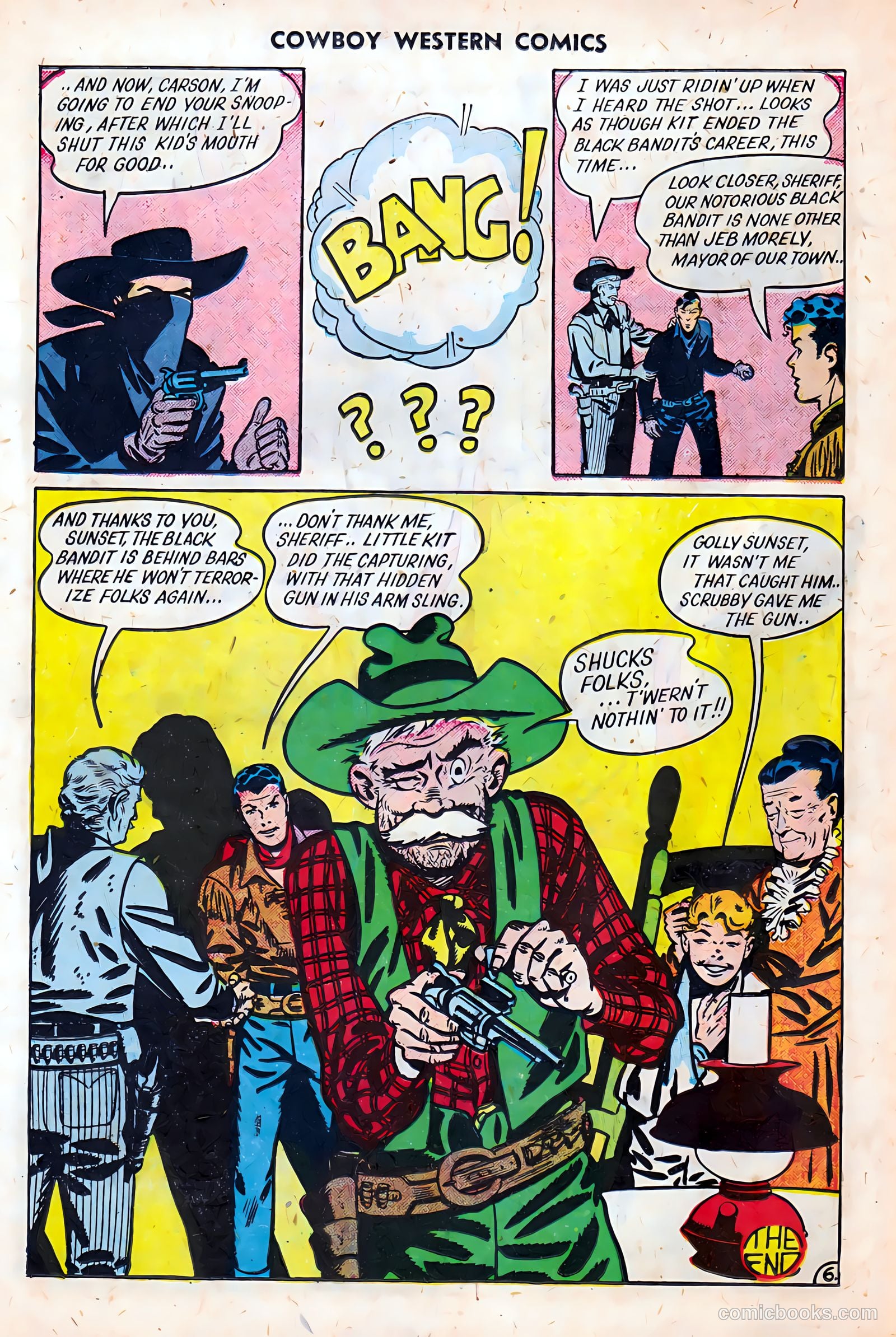 Cowboy Western Comics #27 — page 18 of 36
