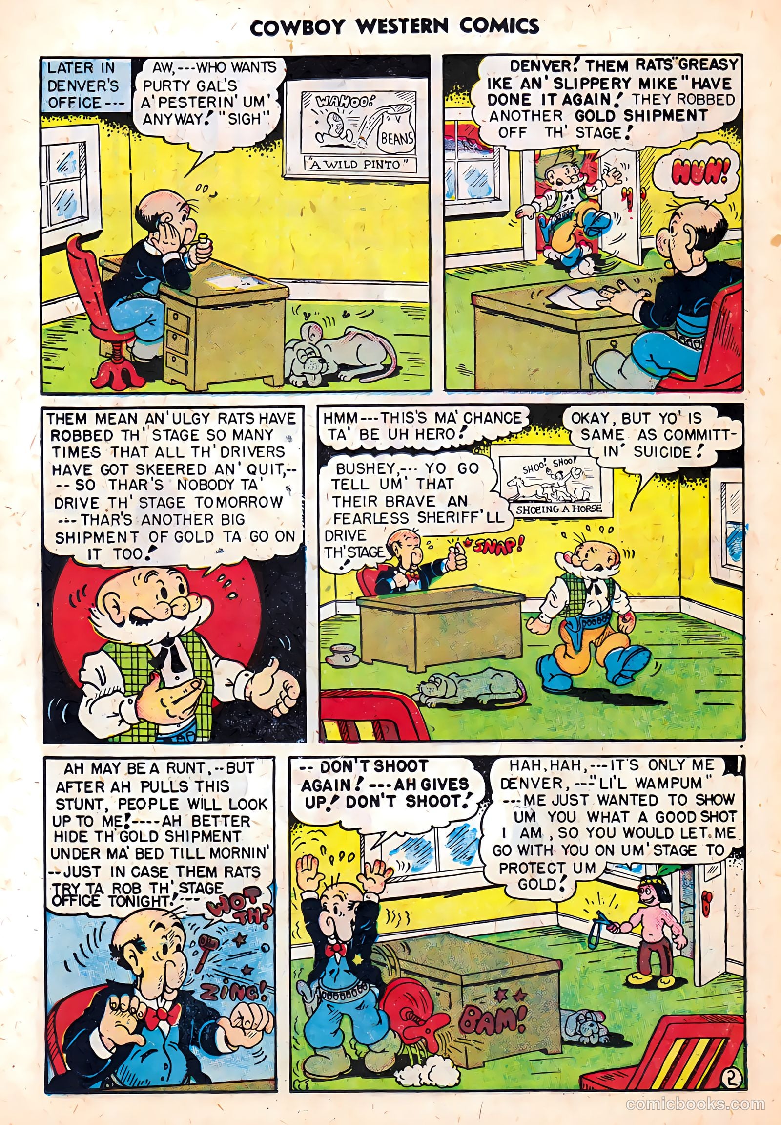 Cowboy Western Comics #27 — page 22 of 36