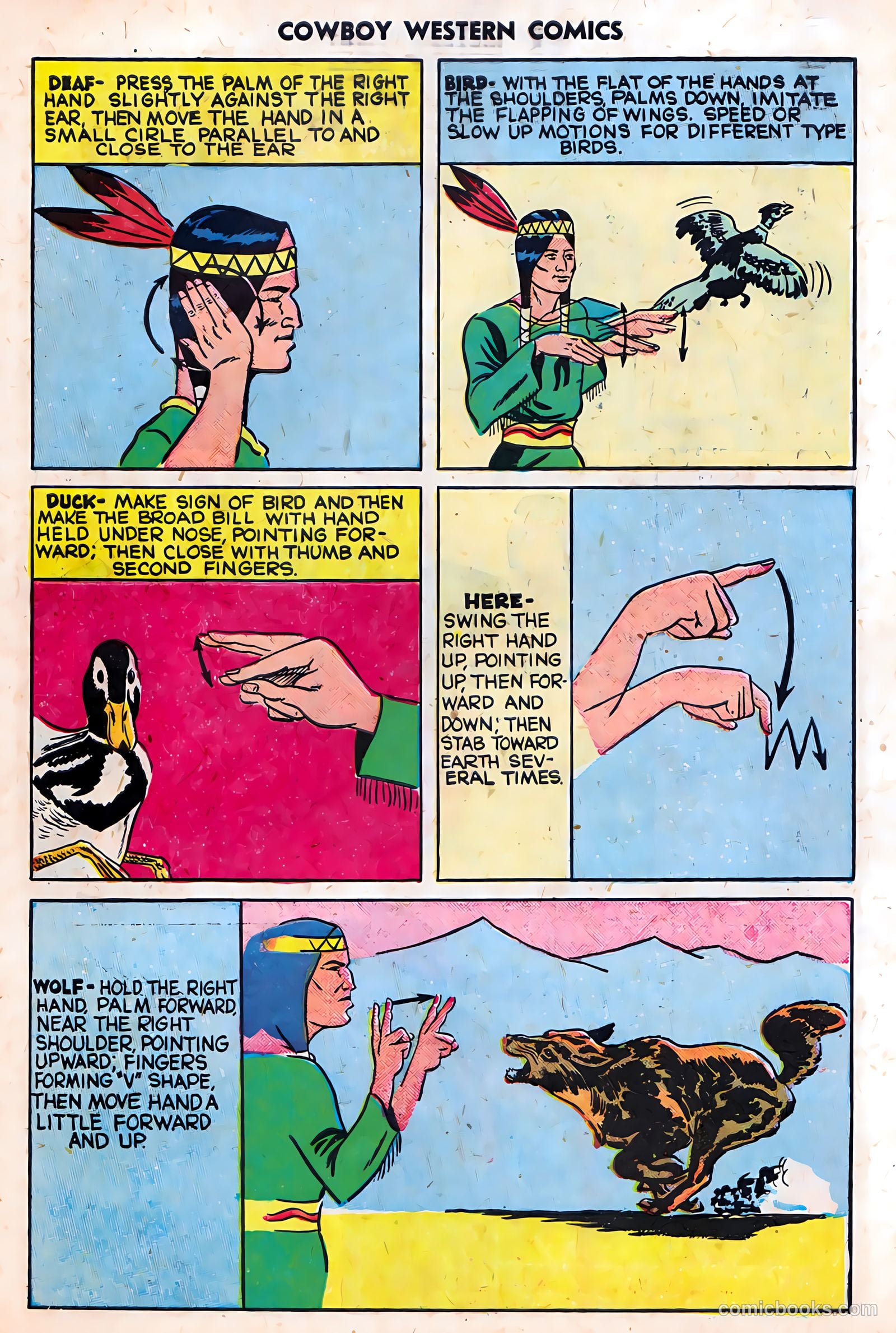 Cowboy Western Comics #27 — page 27 of 36