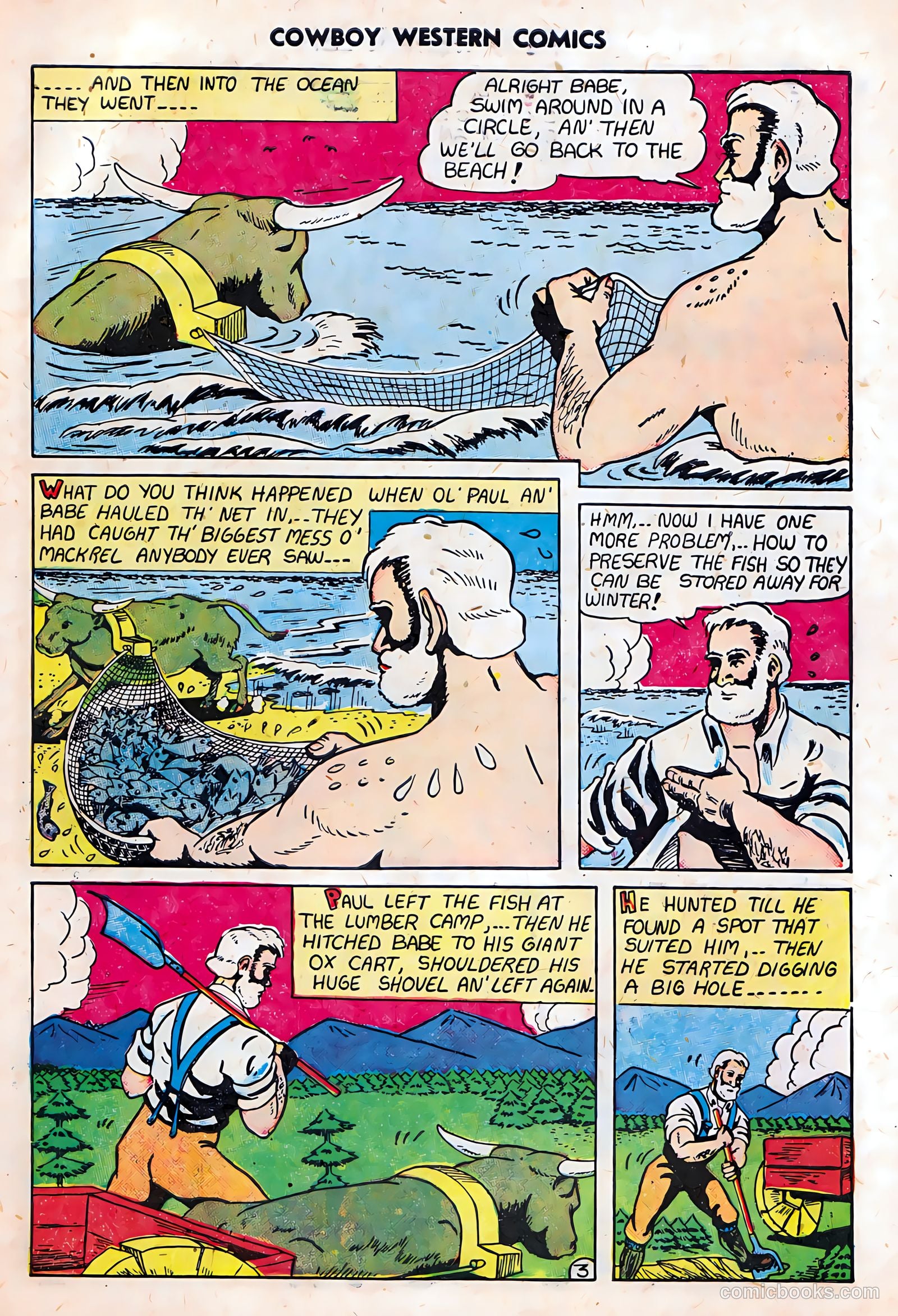 Cowboy Western Comics #27 — page 31 of 36
