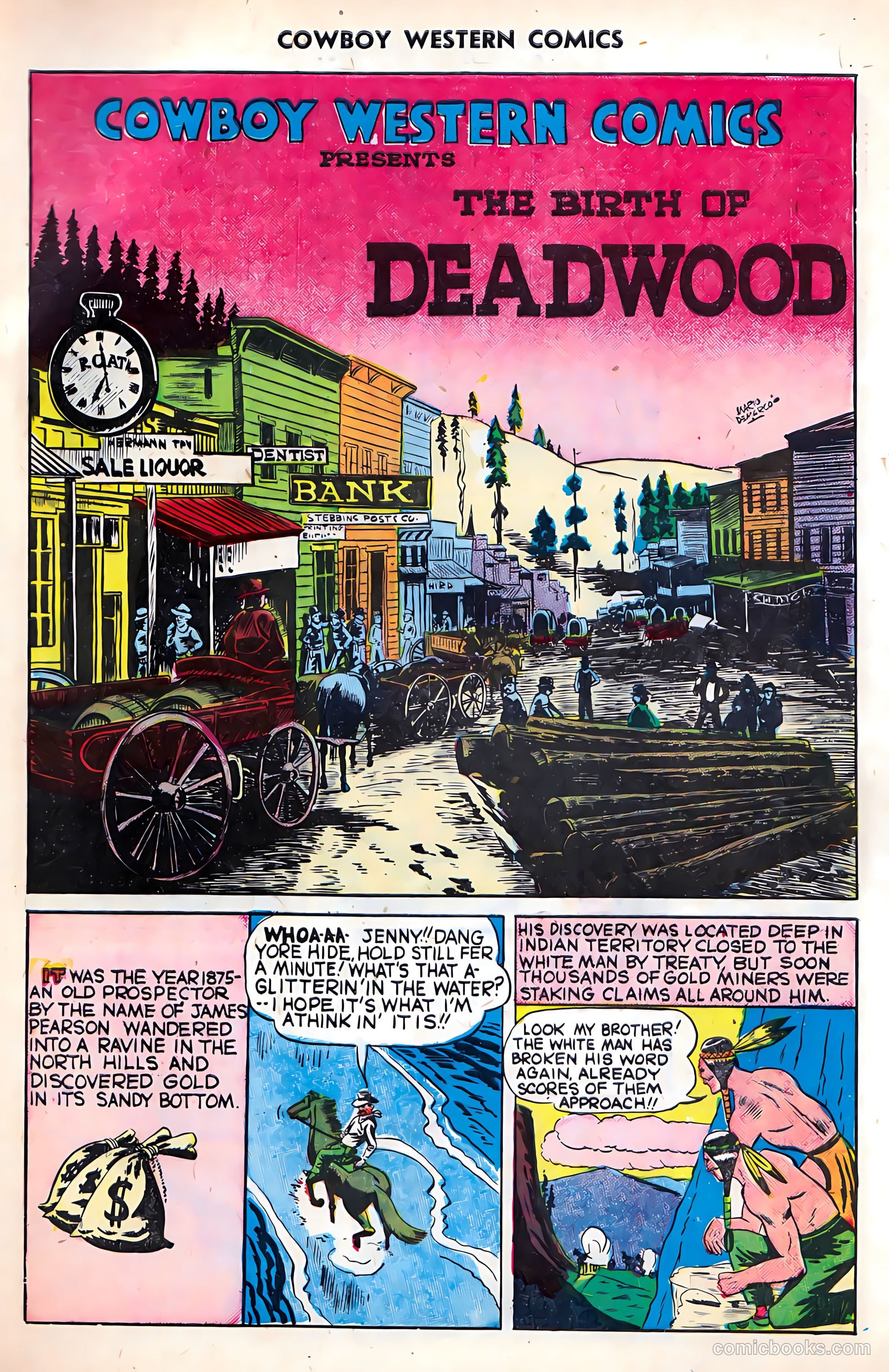 Cowboy Western Comics #27 — page 33 of 36