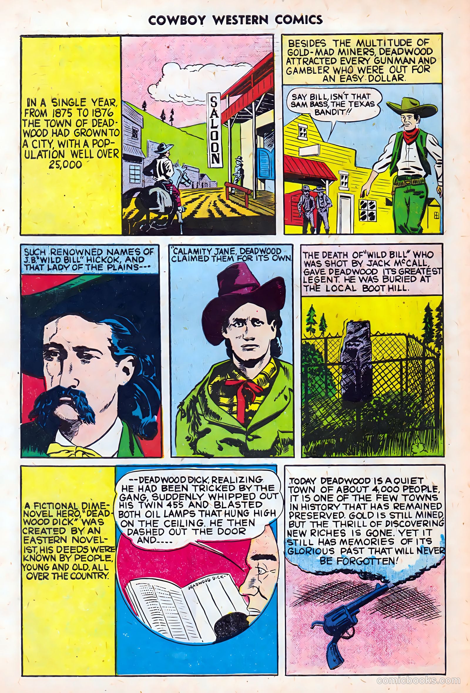 Cowboy Western Comics #27 — page 34 of 36