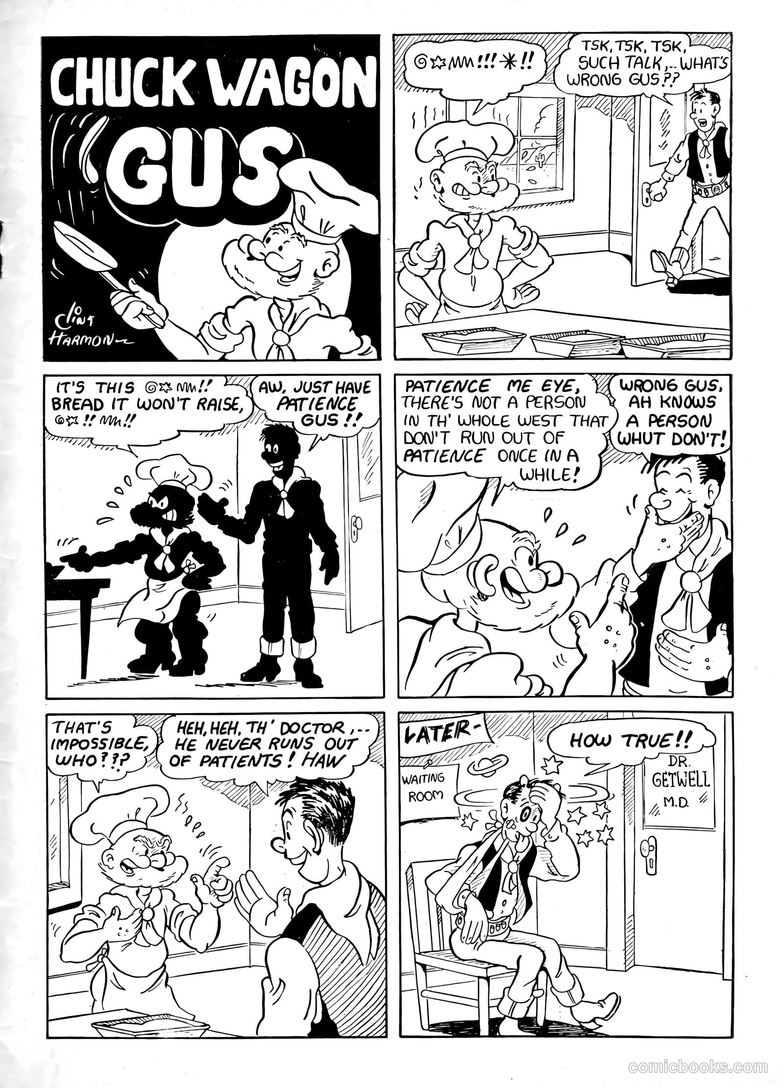 Cowboy Western Comics #27 — page 35 of 36