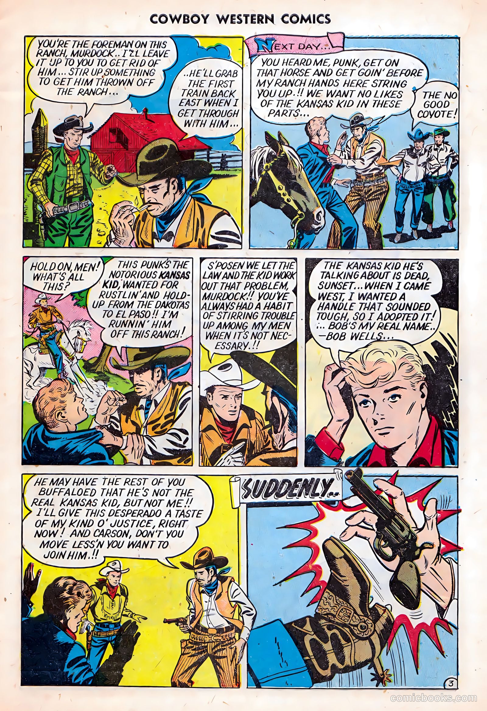 Cowboy Western Comics #27 — page 5 of 36