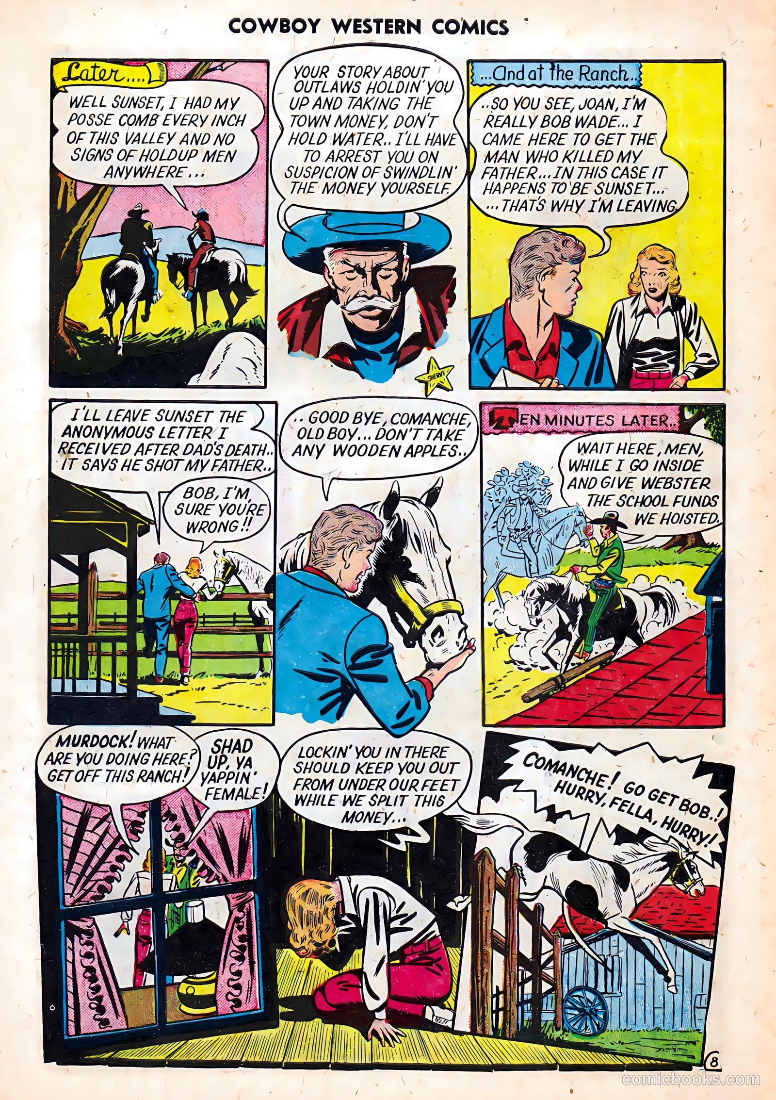 Cowboy Western Comics #27 — page 10 of 36