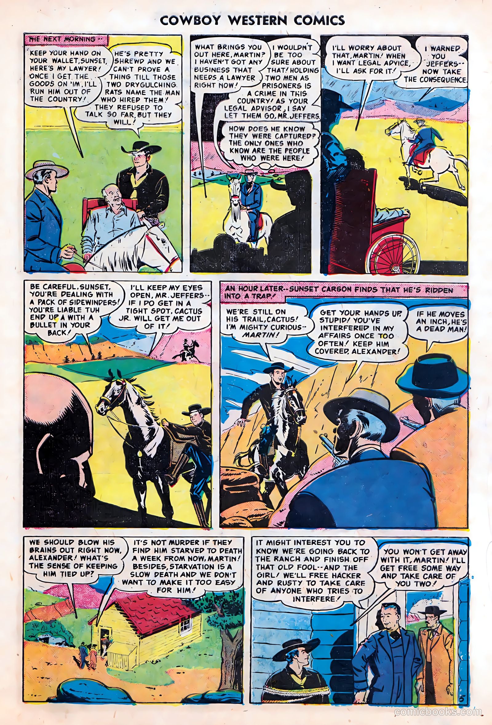 Cowboy Western Comics #28 — page 7 of 36