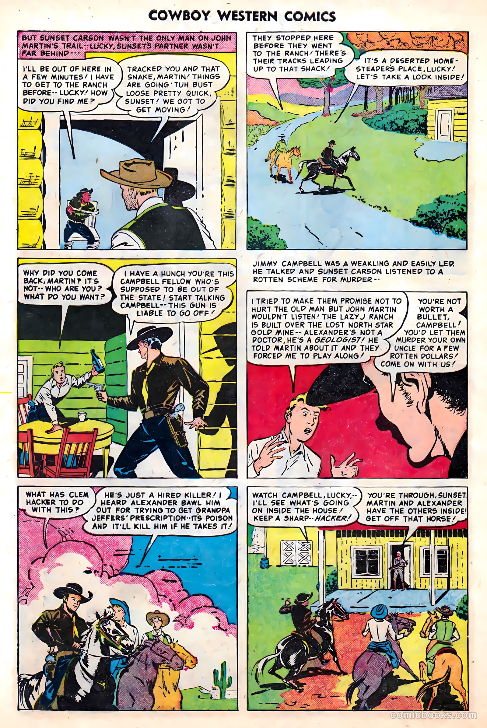 Cowboy Western Comics #28 — page 8 of 36