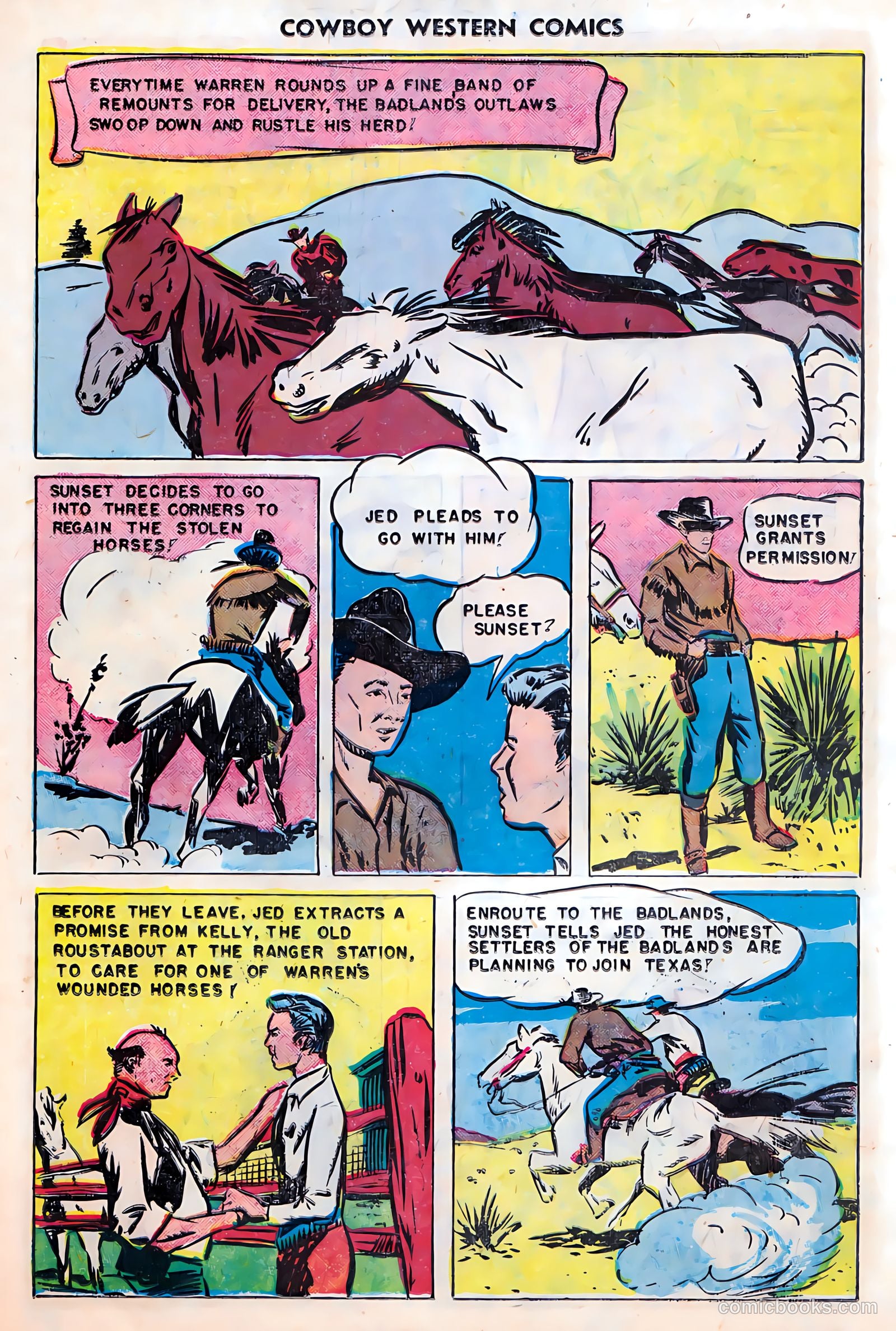 Cowboy Western Comics #28 — page 23 of 36