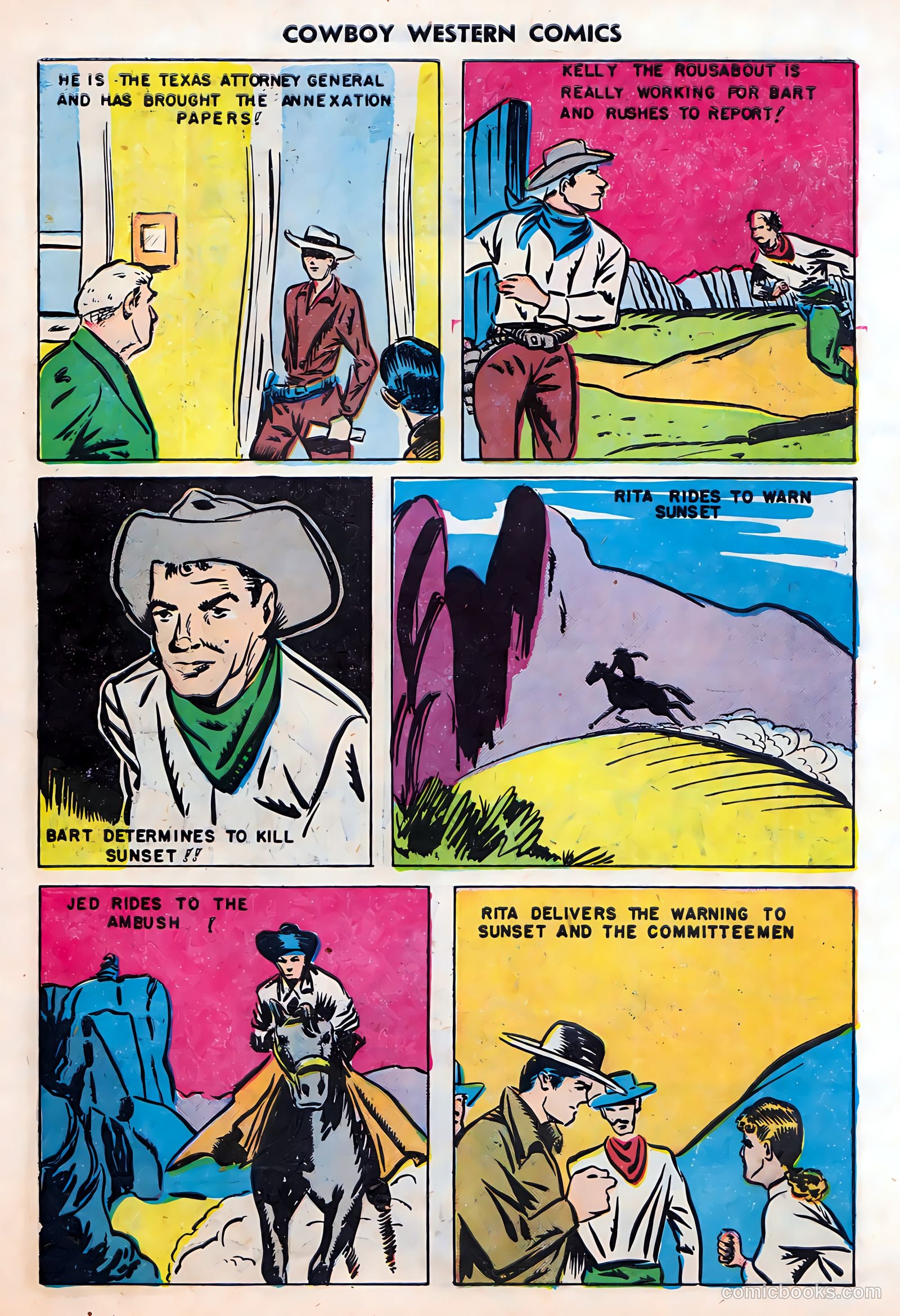Cowboy Western Comics #28 — page 27 of 36