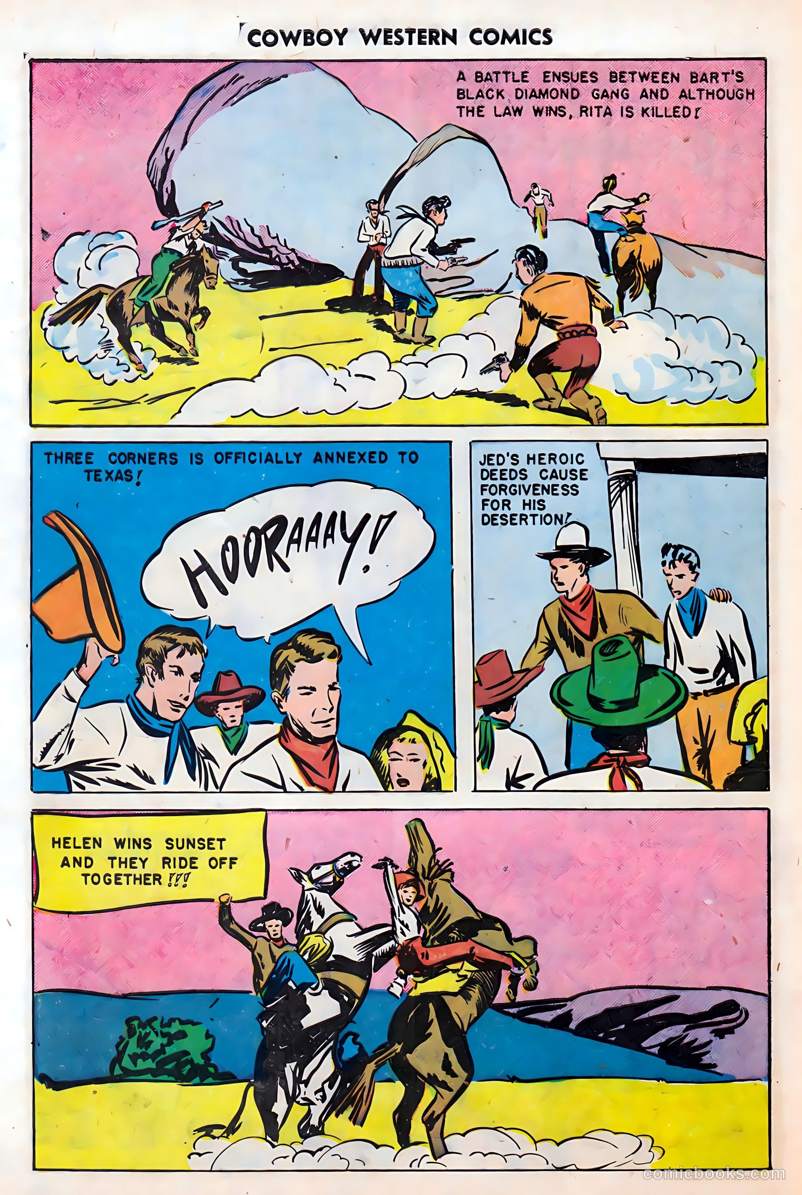Cowboy Western Comics #28 — page 28 of 36