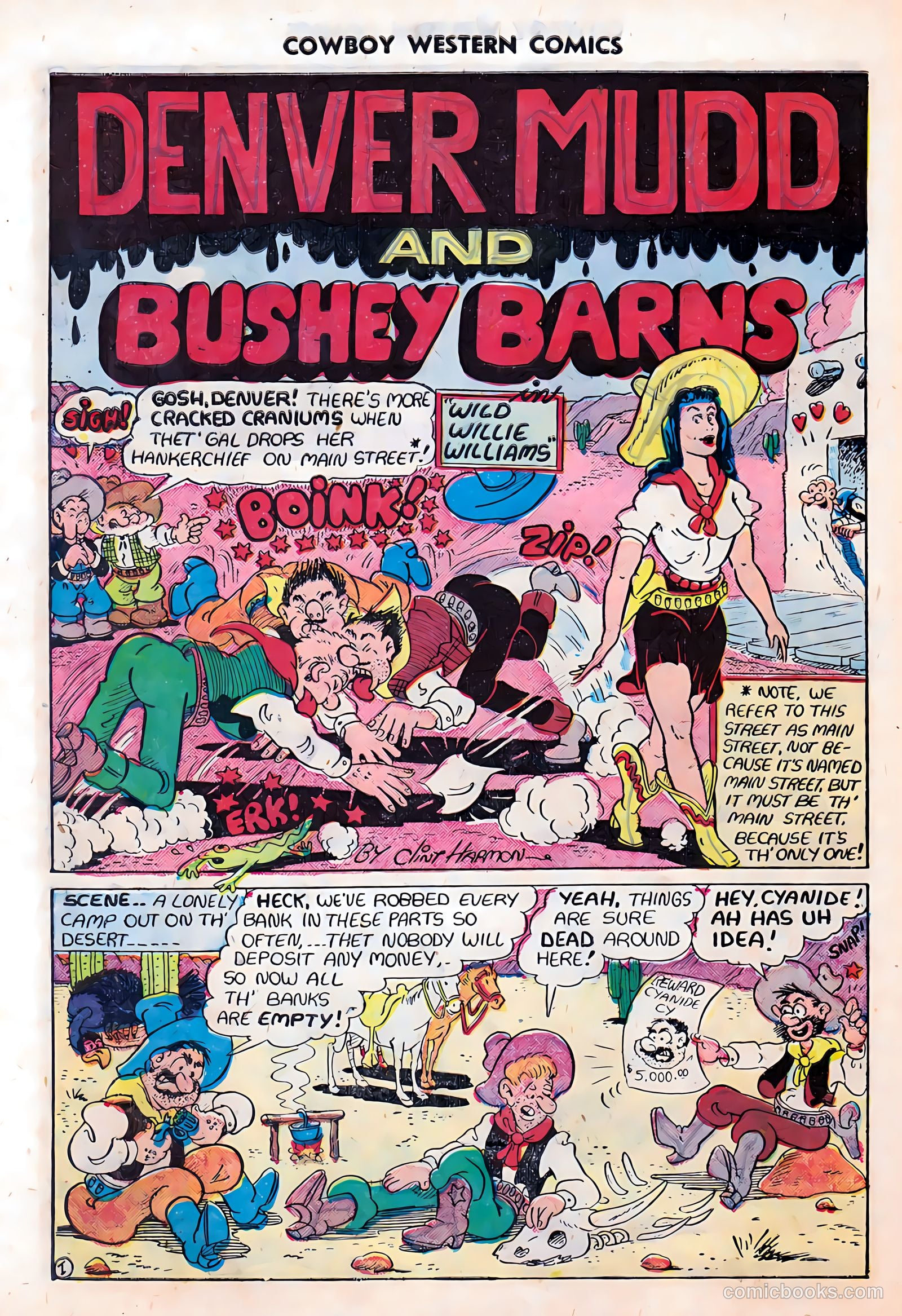 Cowboy Western Comics #28 — page 30 of 36
