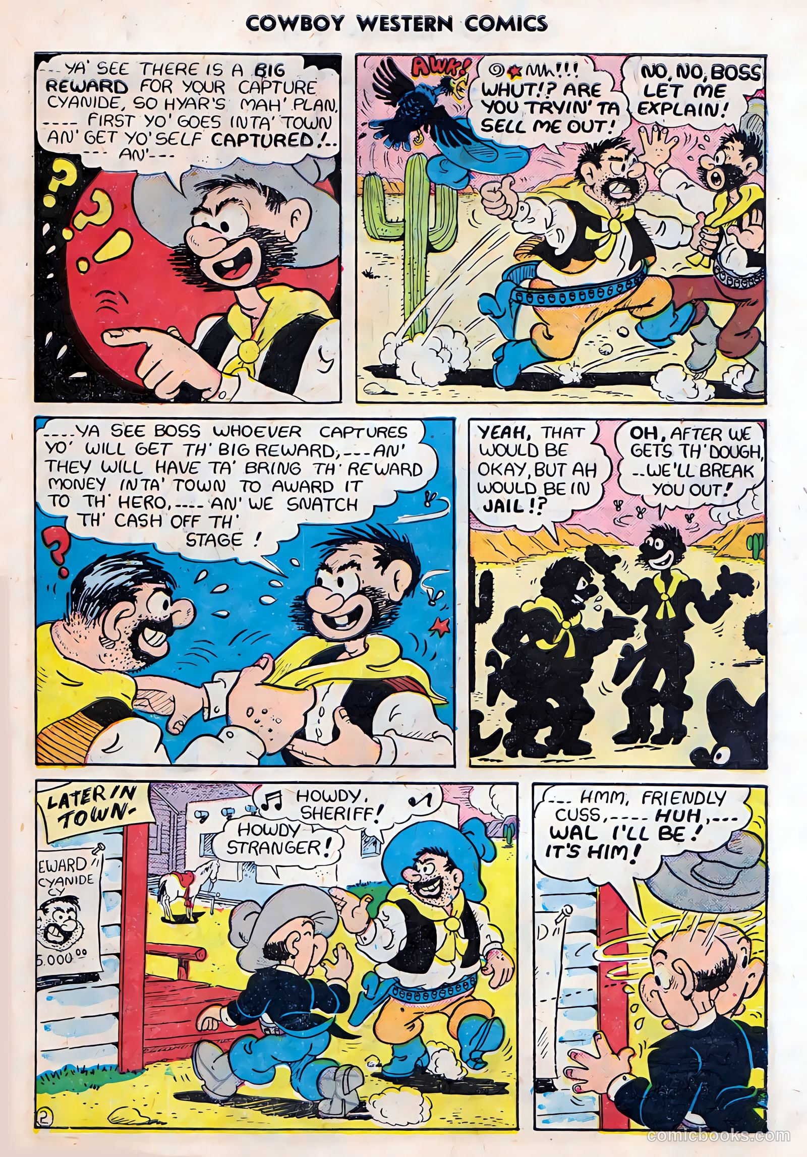 Cowboy Western Comics #28 — page 31 of 36