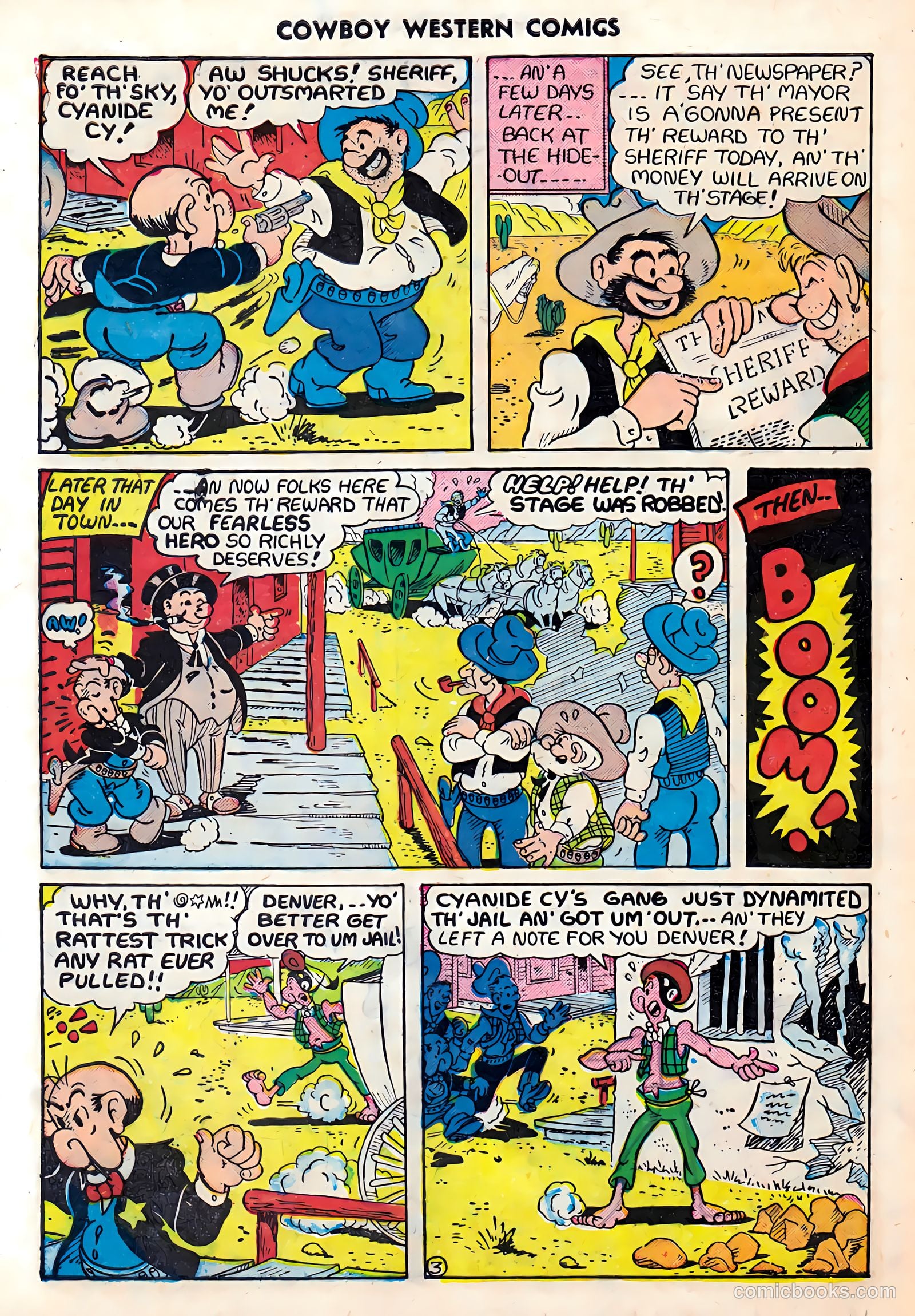 Cowboy Western Comics #28 — page 32 of 36