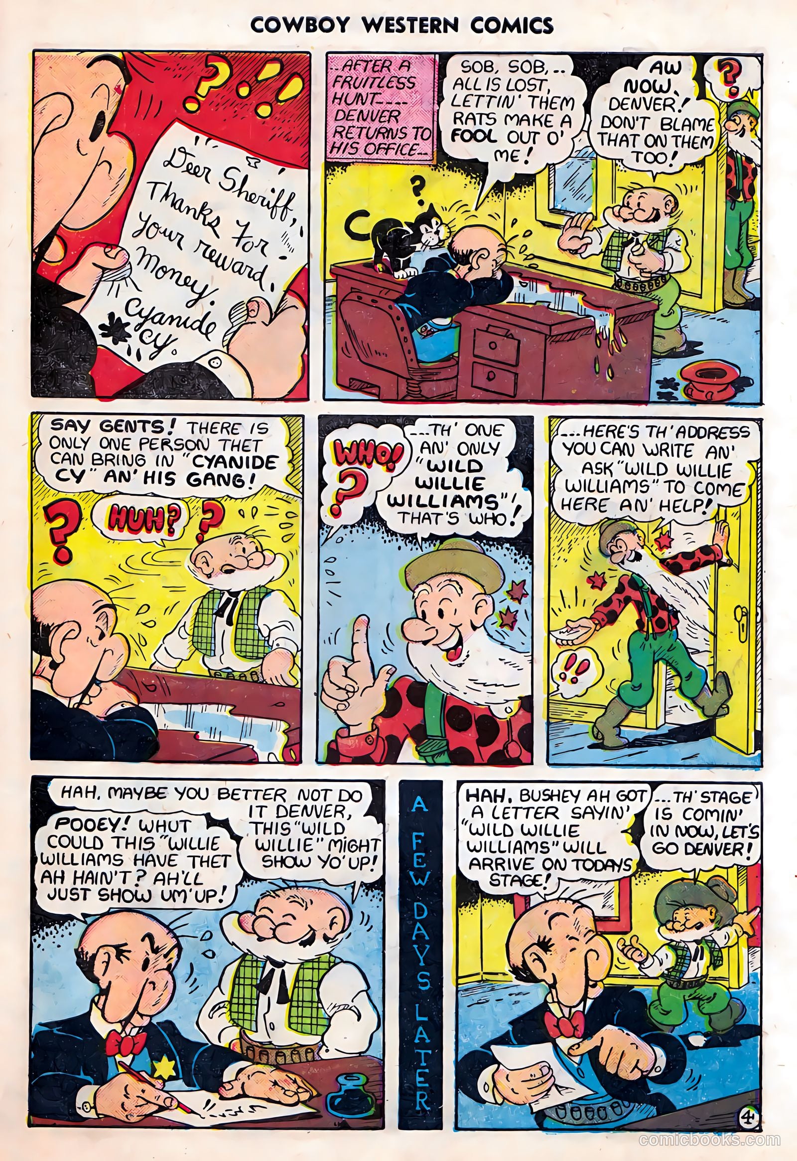 Cowboy Western Comics #28 — page 33 of 36