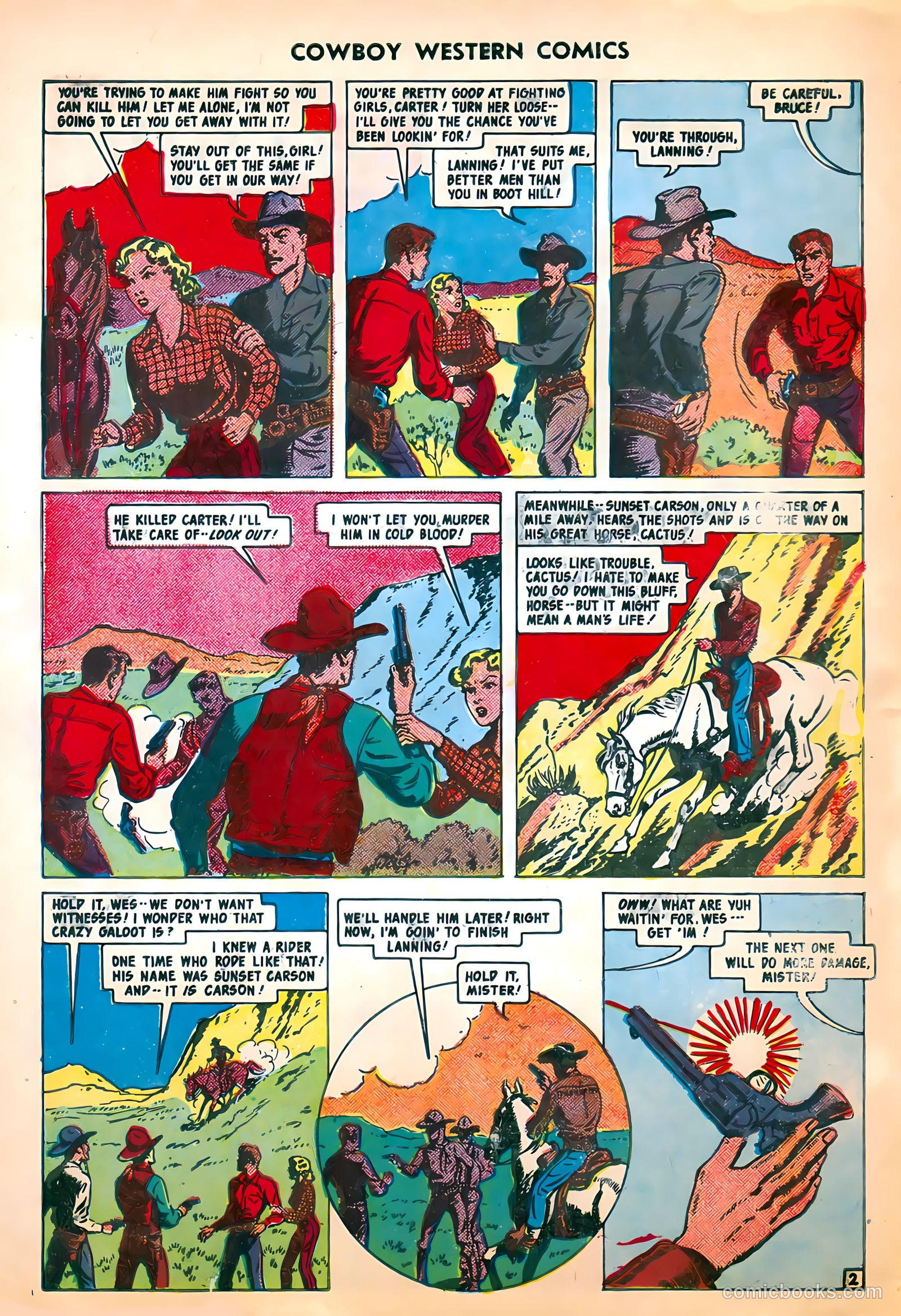 Cowboy Western Comics #29 — page 4 of 36