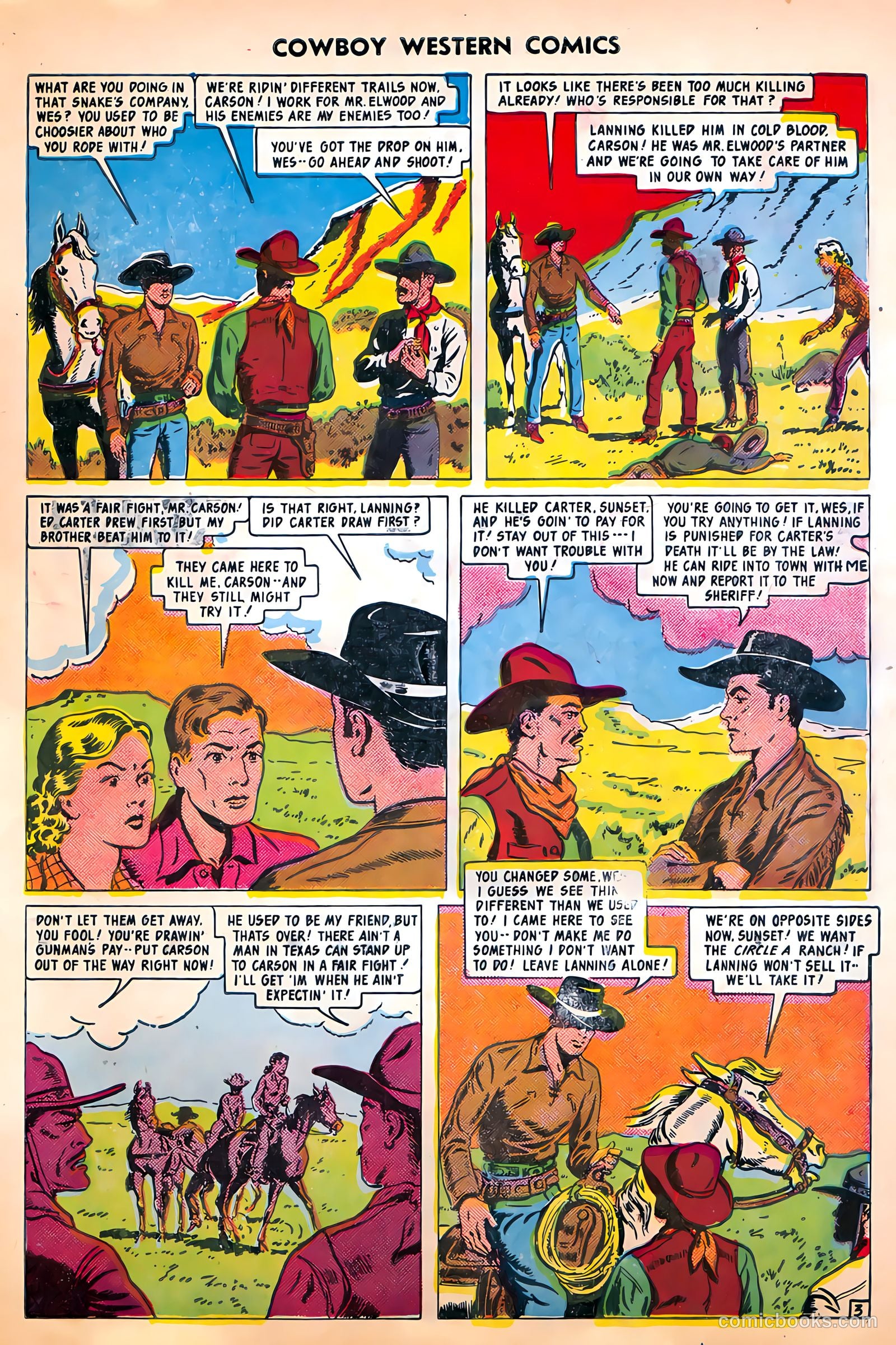 Cowboy Western Comics #29 — page 5 of 36