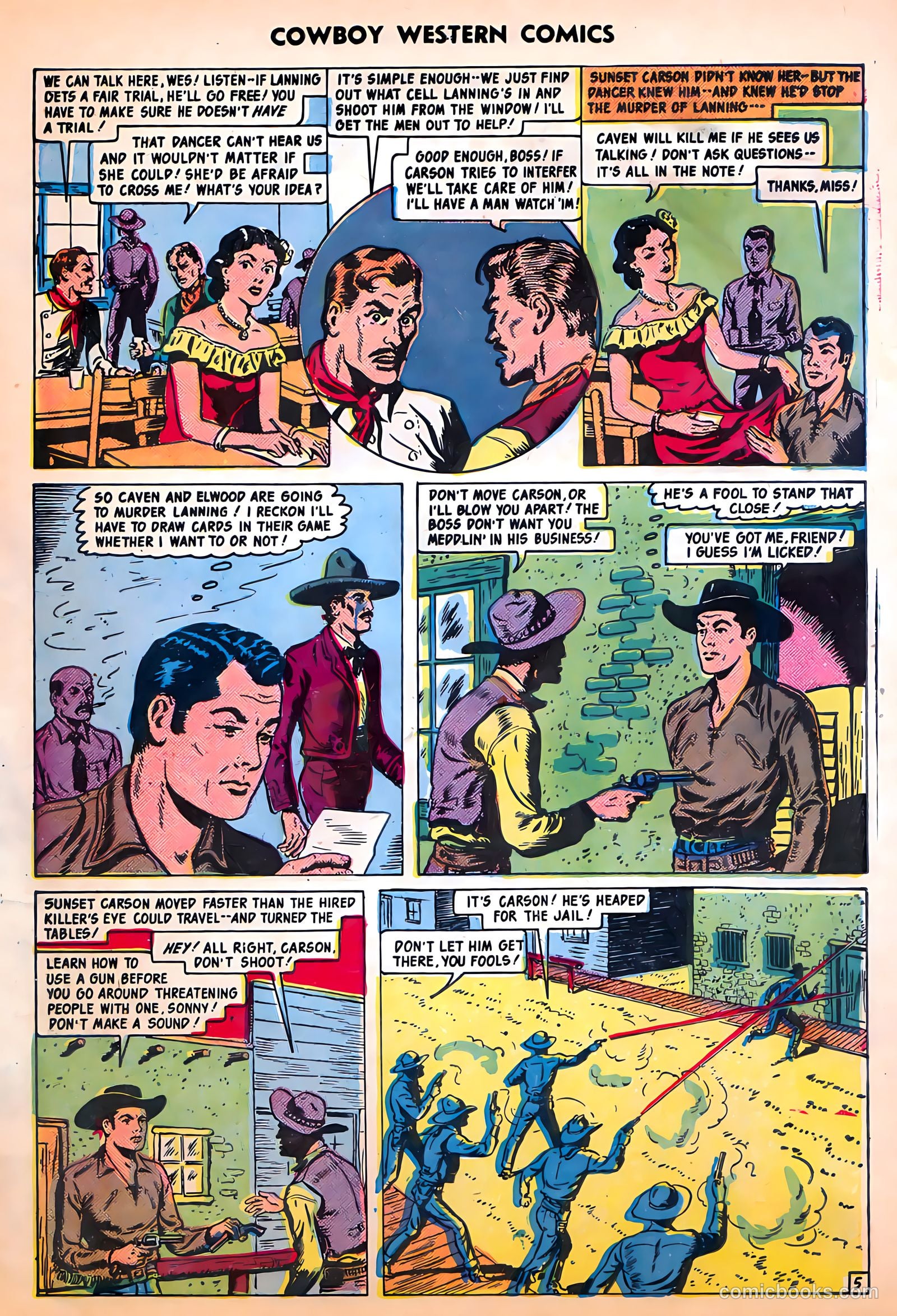 Cowboy Western Comics #29 — page 7 of 36