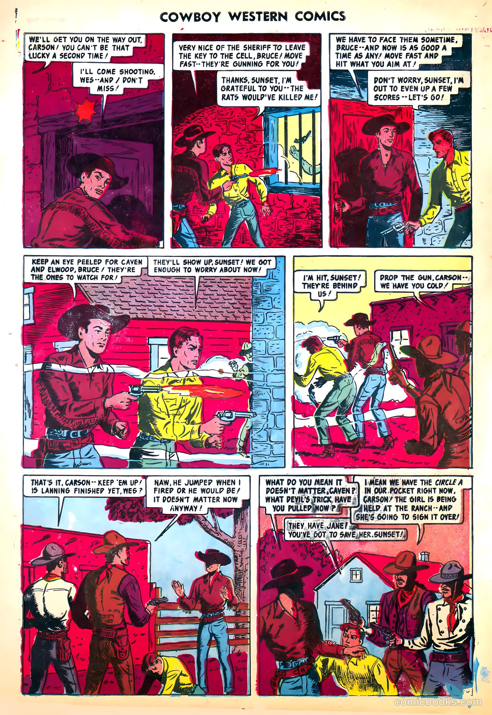 Cowboy Western Comics #29 — page 8 of 36