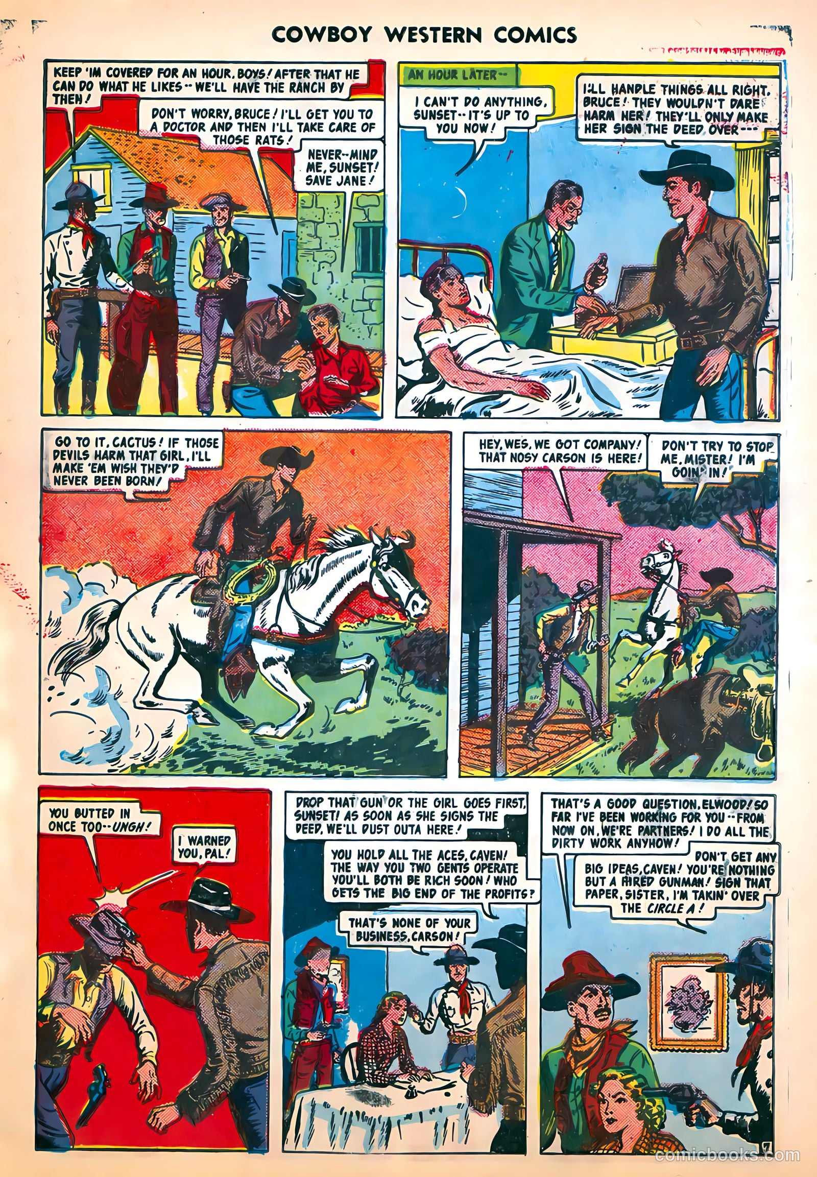 Cowboy Western Comics #29 — page 9 of 36