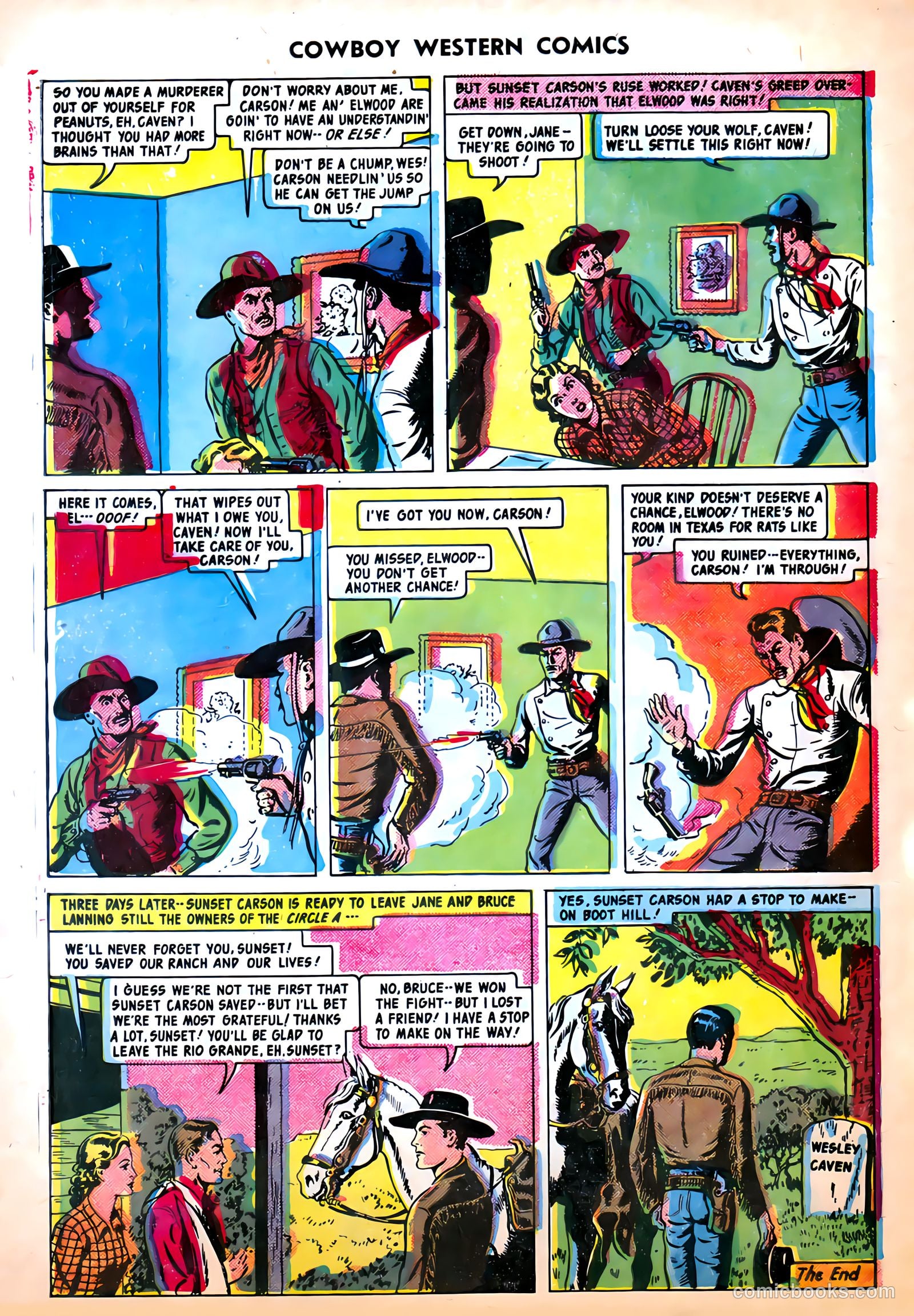 Cowboy Western Comics #29 — page 10 of 36