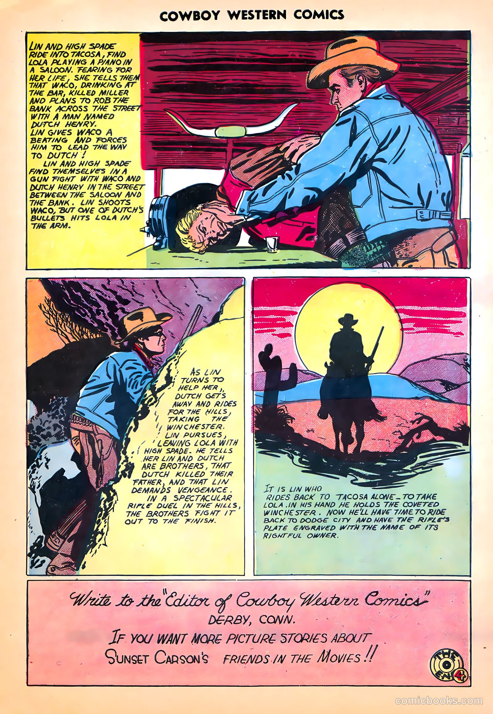 Cowboy Western Comics #29 — page 23 of 36