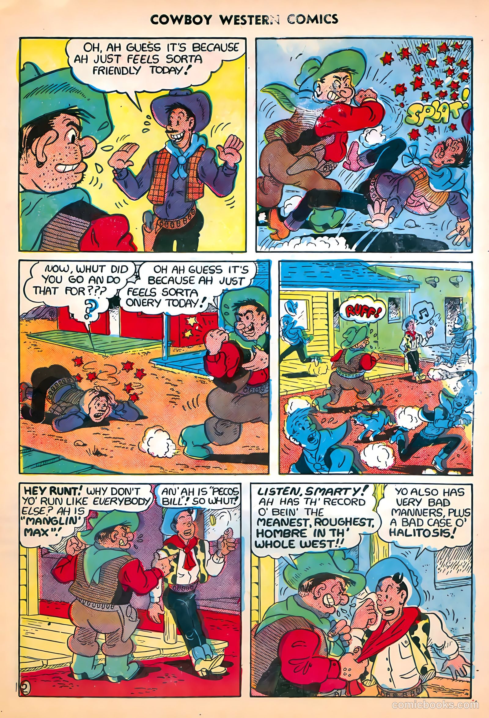 Cowboy Western Comics #29 — page 25 of 36