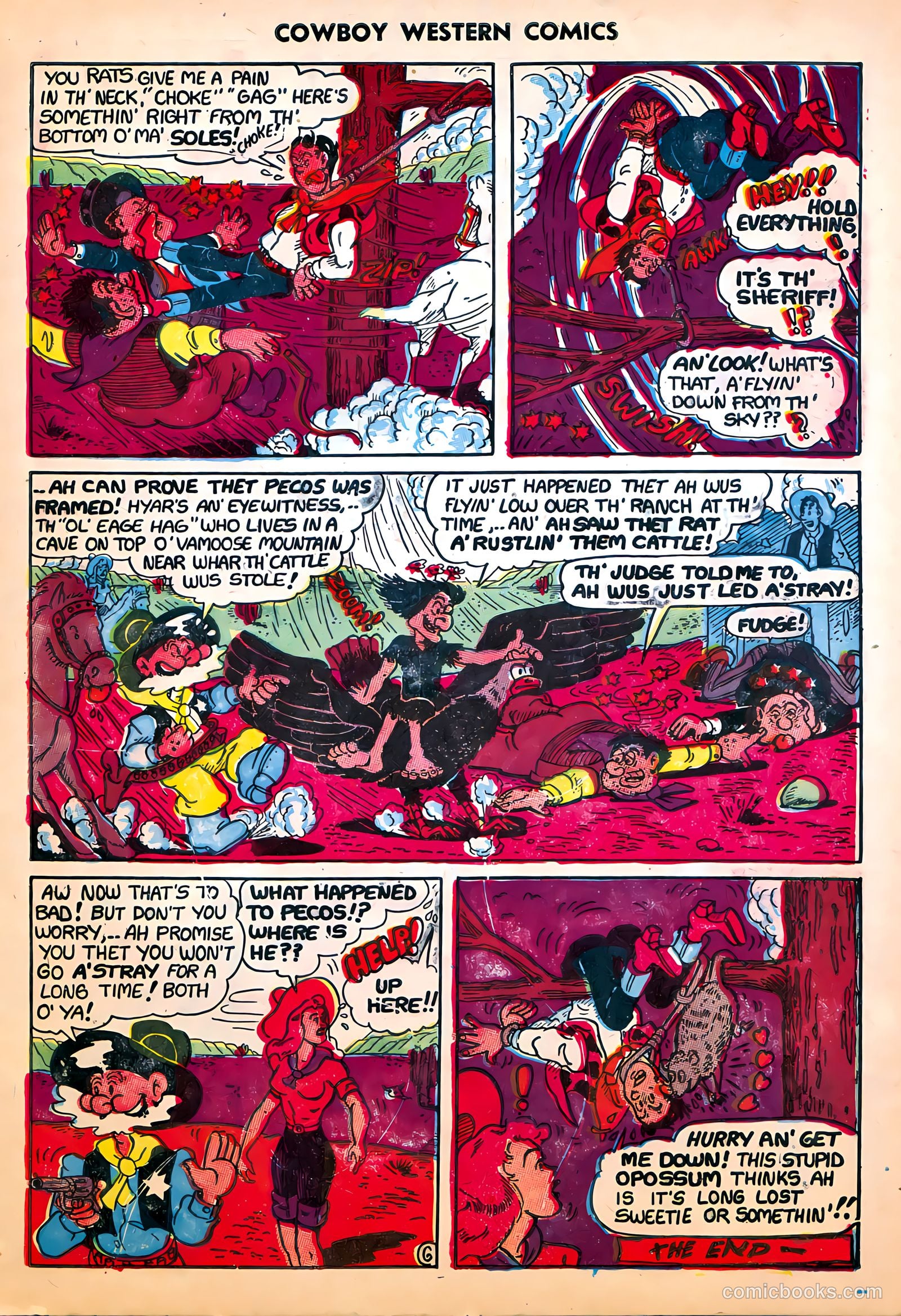 Cowboy Western Comics #29 — page 29 of 36