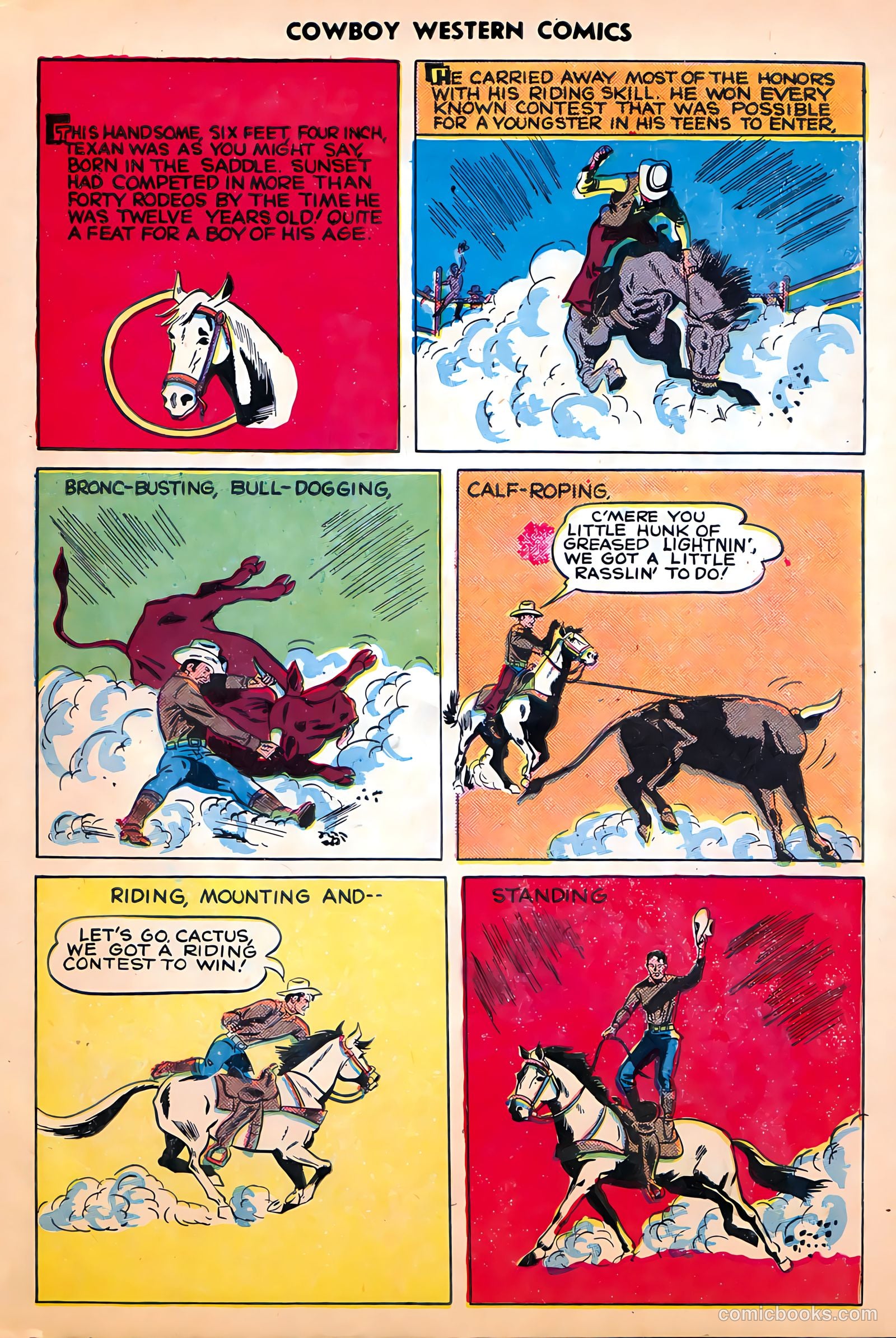 Cowboy Western Comics #29 — page 31 of 36