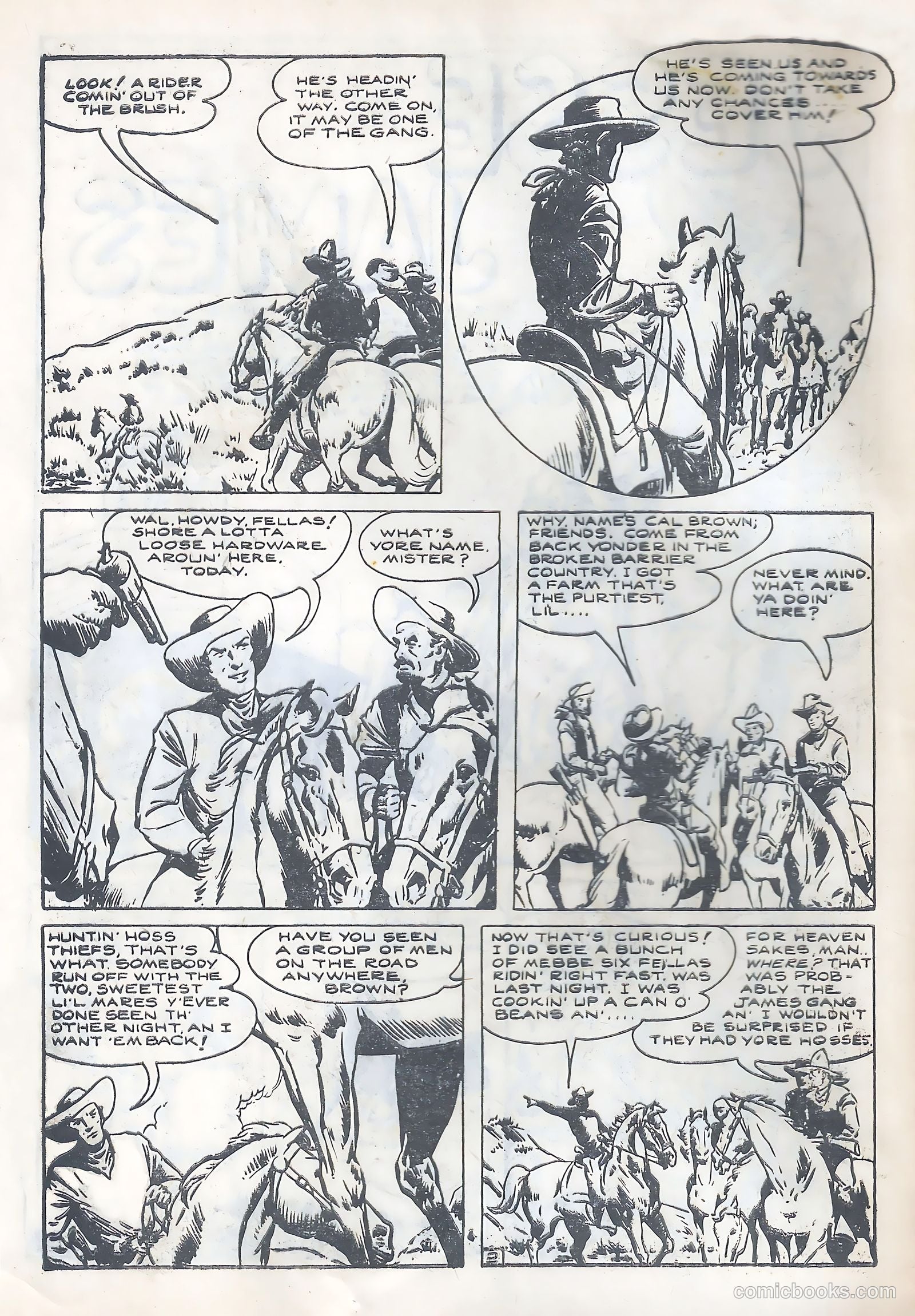 Cowboy Western Comics #3 — page 4 of 28