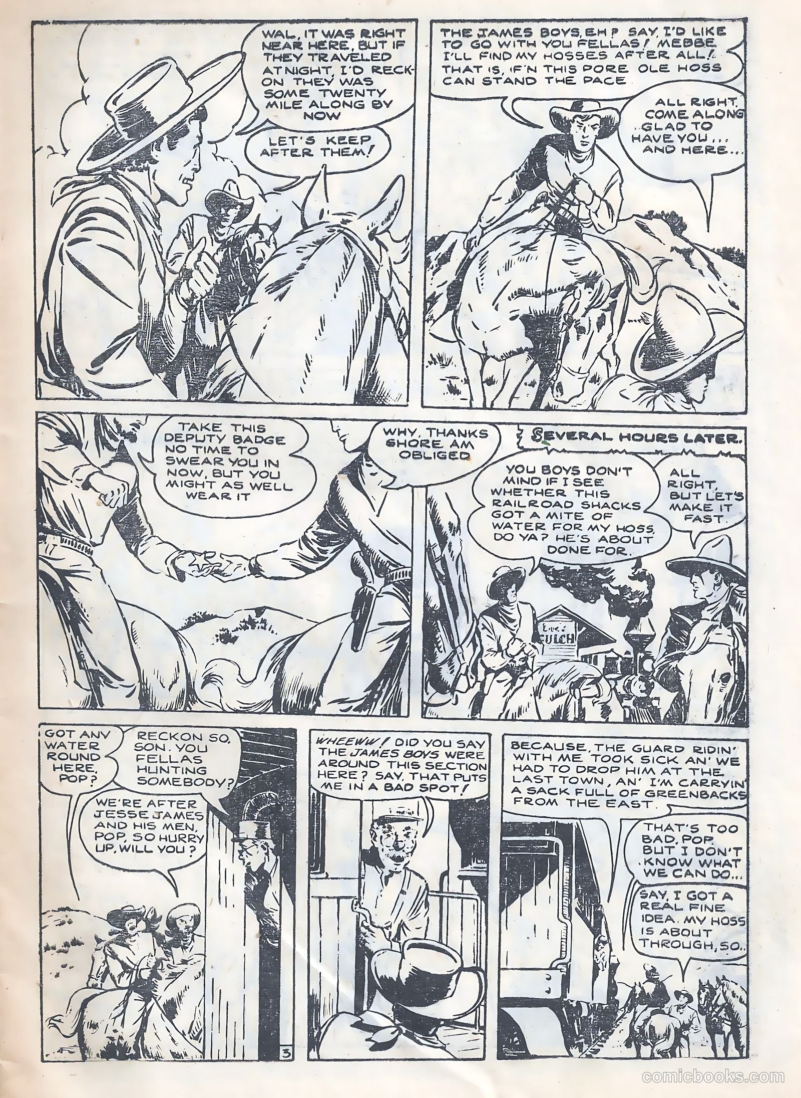 Cowboy Western Comics #3 — page 5 of 28