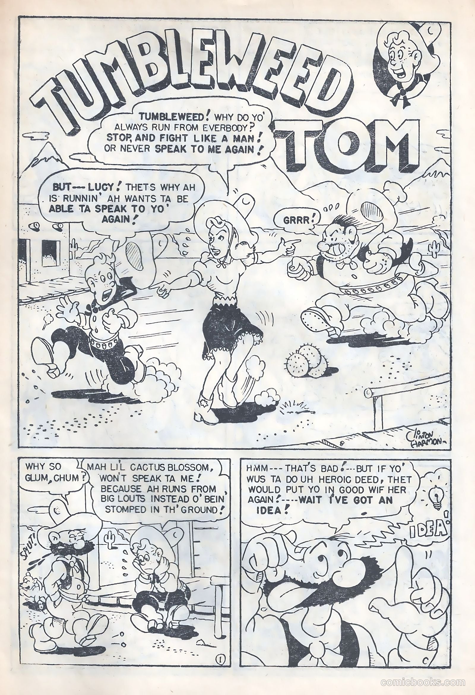Cowboy Western Comics #3 — page 21 of 28