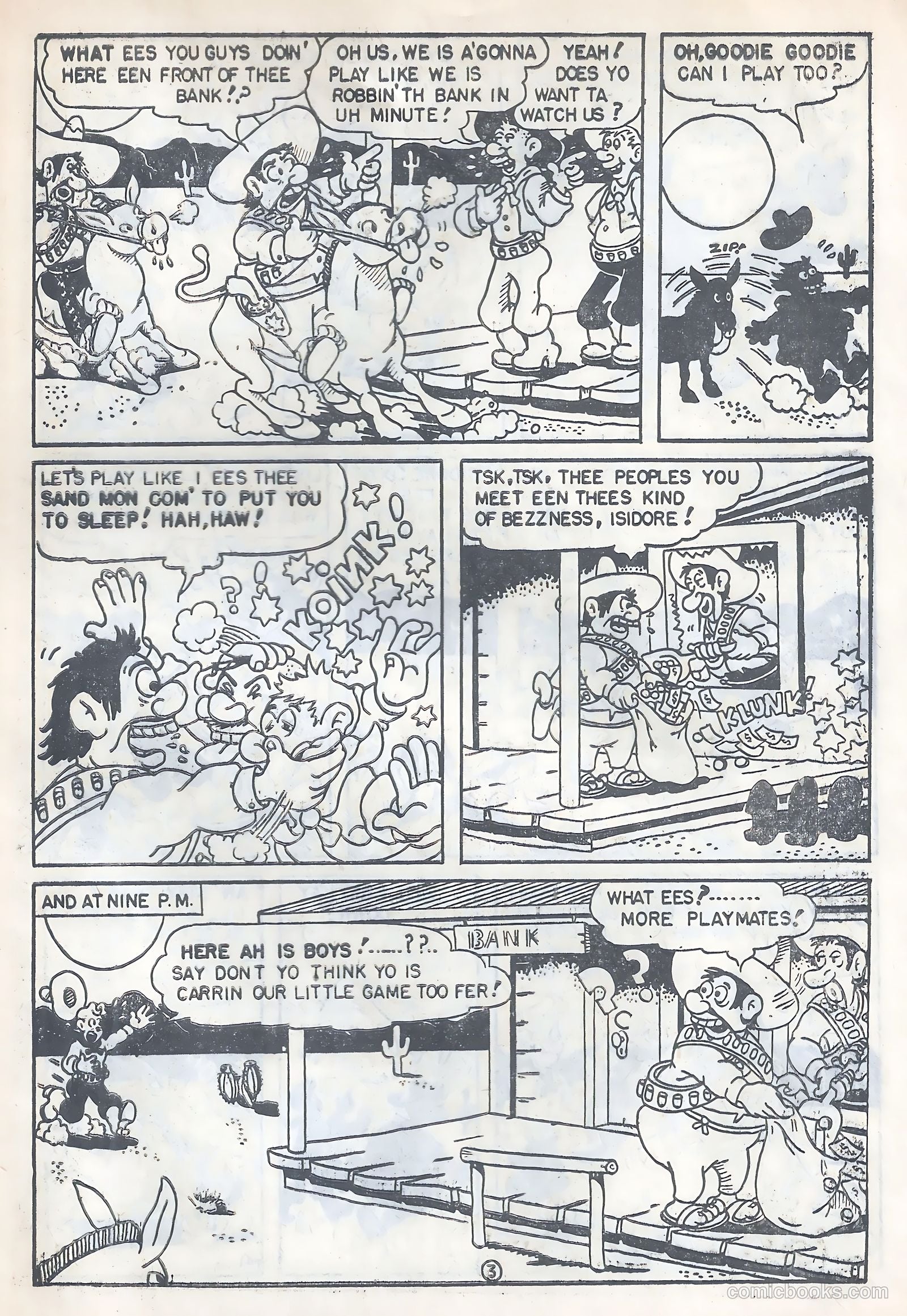 Cowboy Western Comics #3 — page 23 of 28