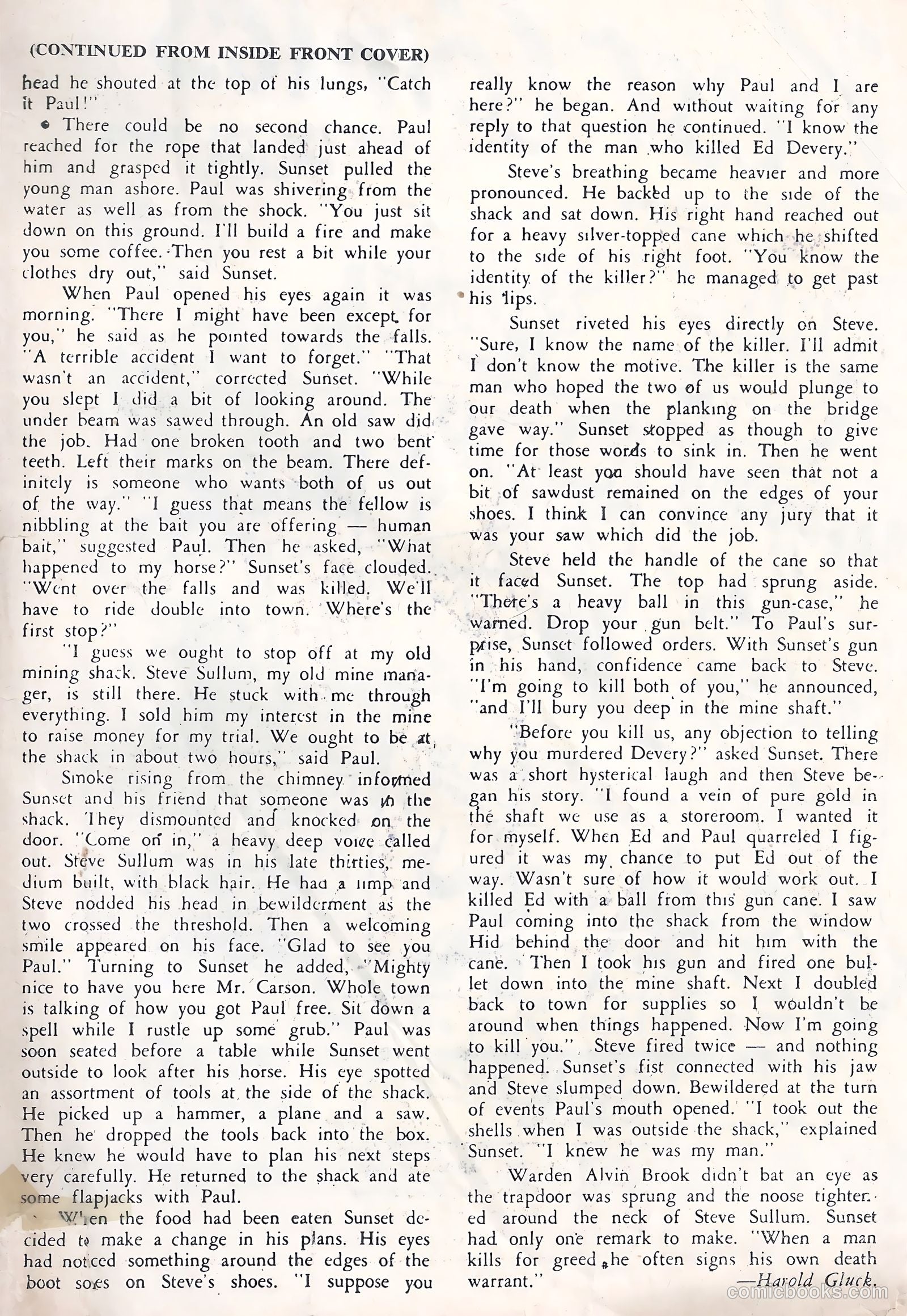 Cowboy Western Comics #3 — page 27 of 28