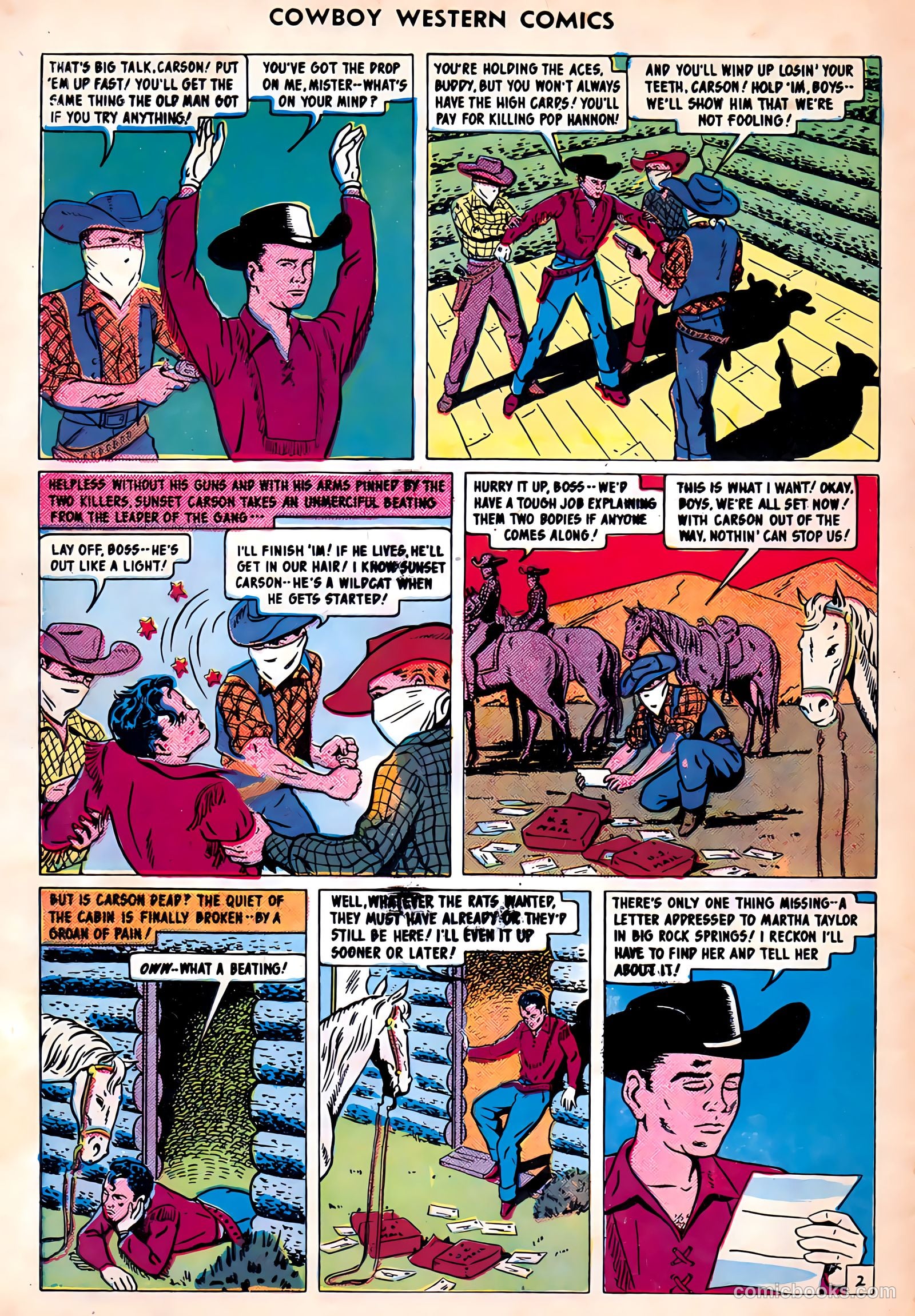 Cowboy Western Comics #30 — page 4 of 36