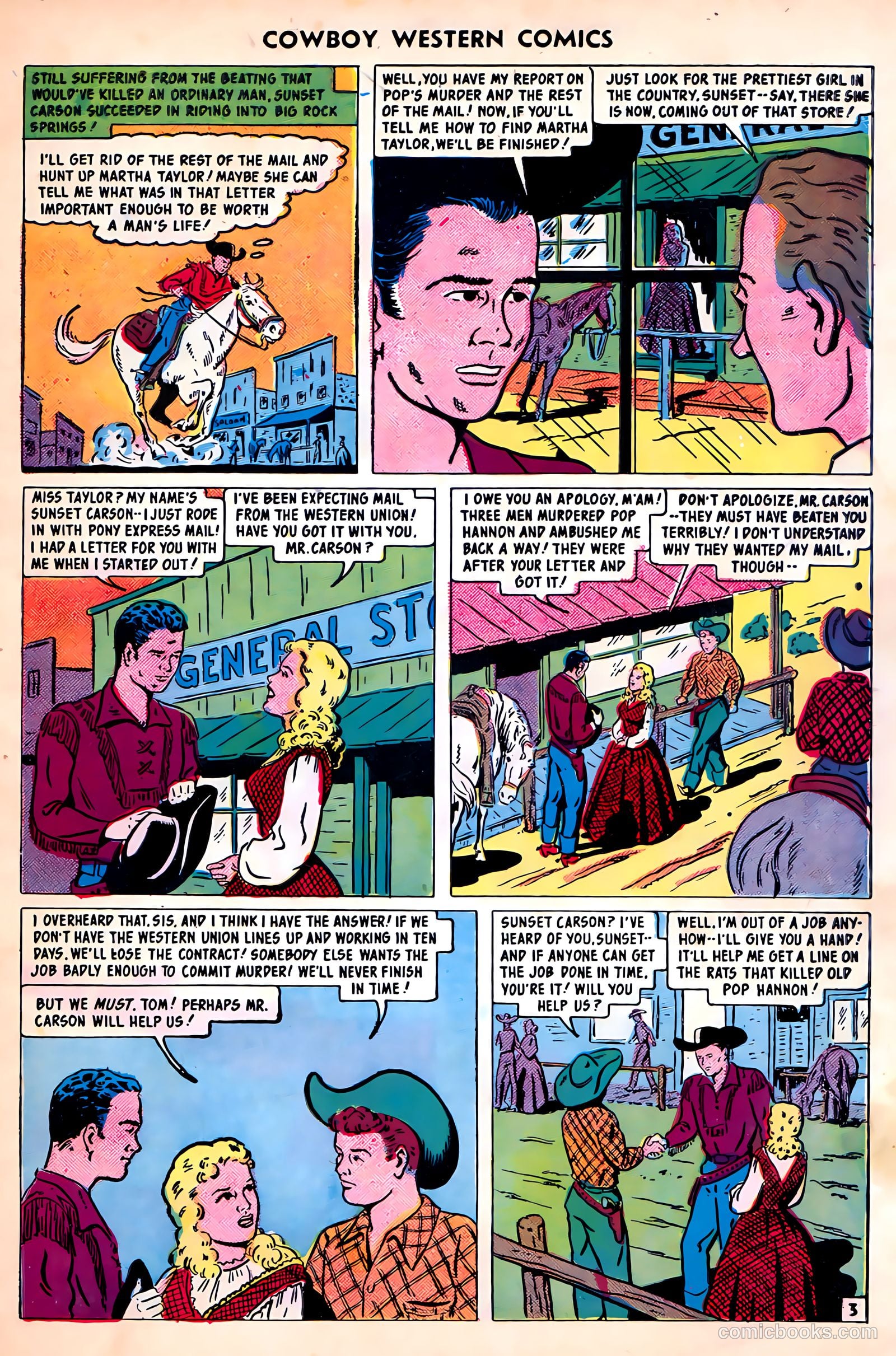 Cowboy Western Comics #30 — page 5 of 36