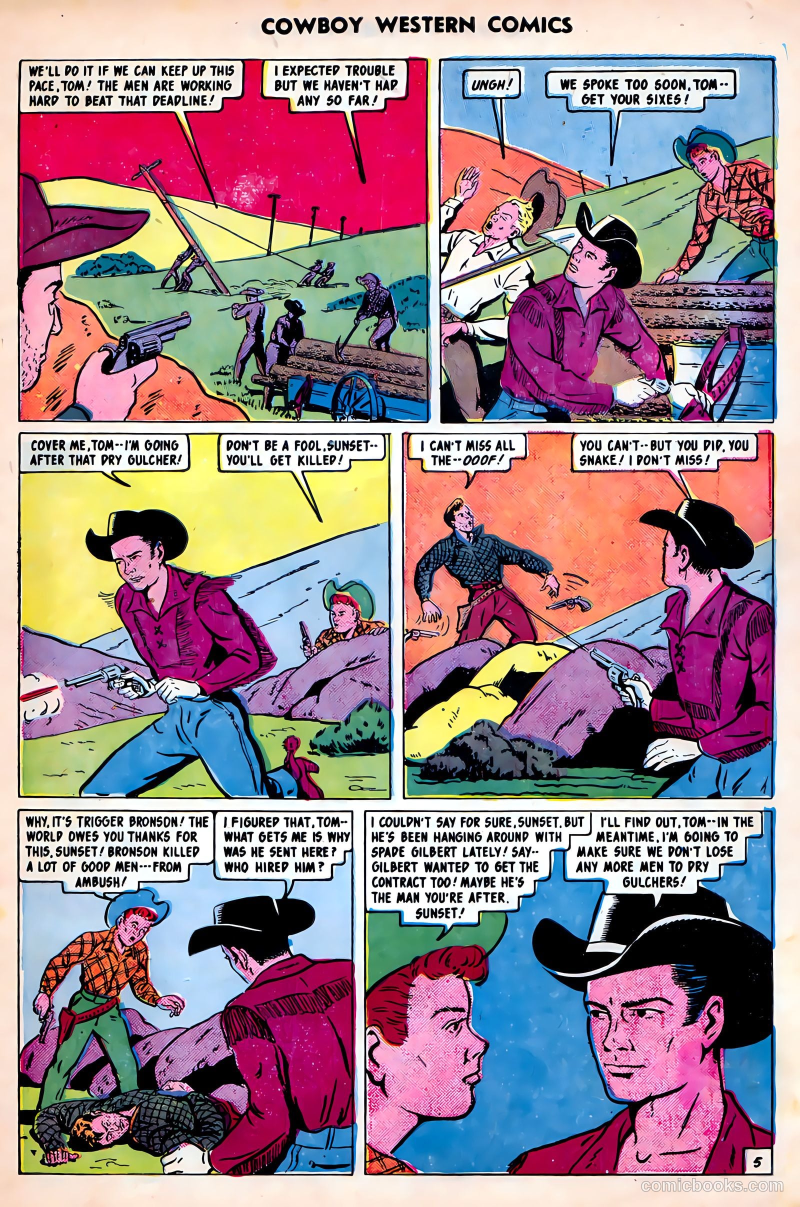 Cowboy Western Comics #30 — page 7 of 36