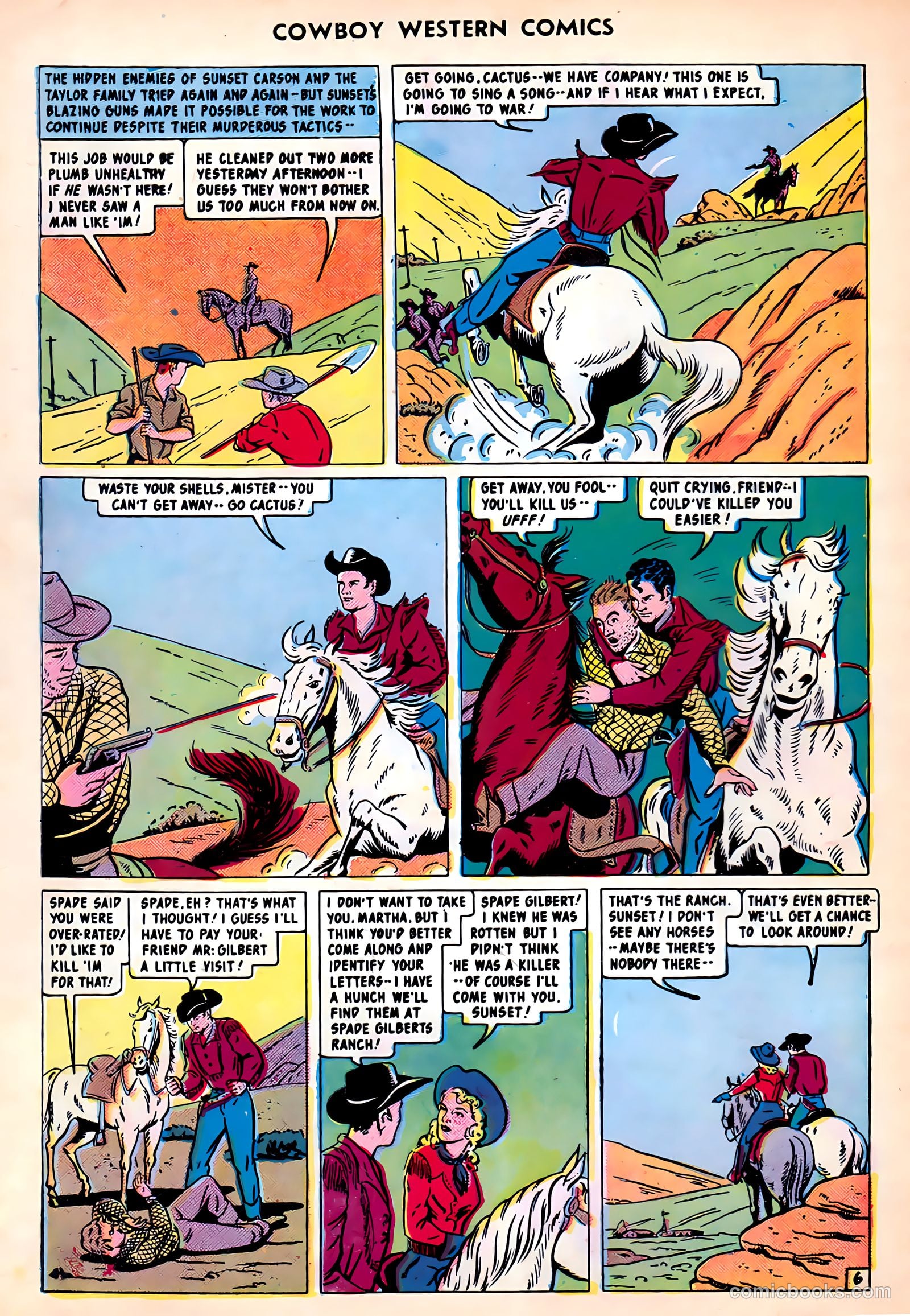 Cowboy Western Comics #30 — page 8 of 36