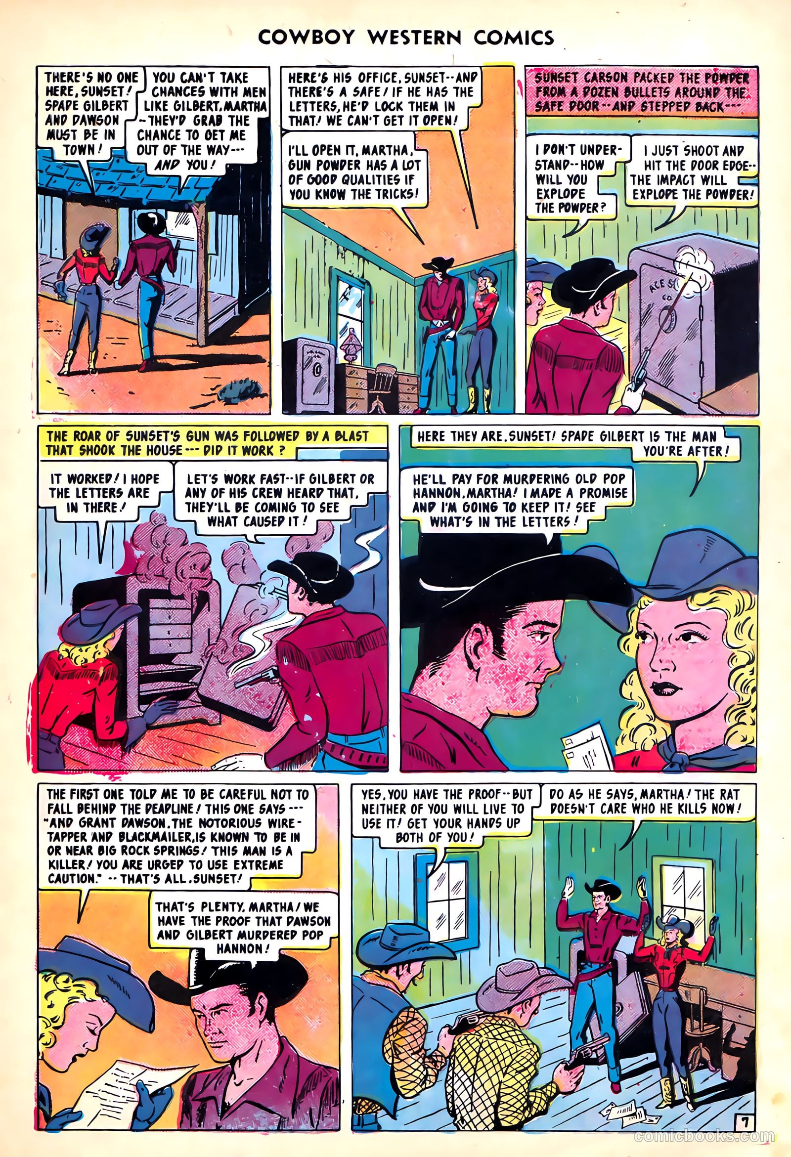 Cowboy Western Comics #30 — page 9 of 36