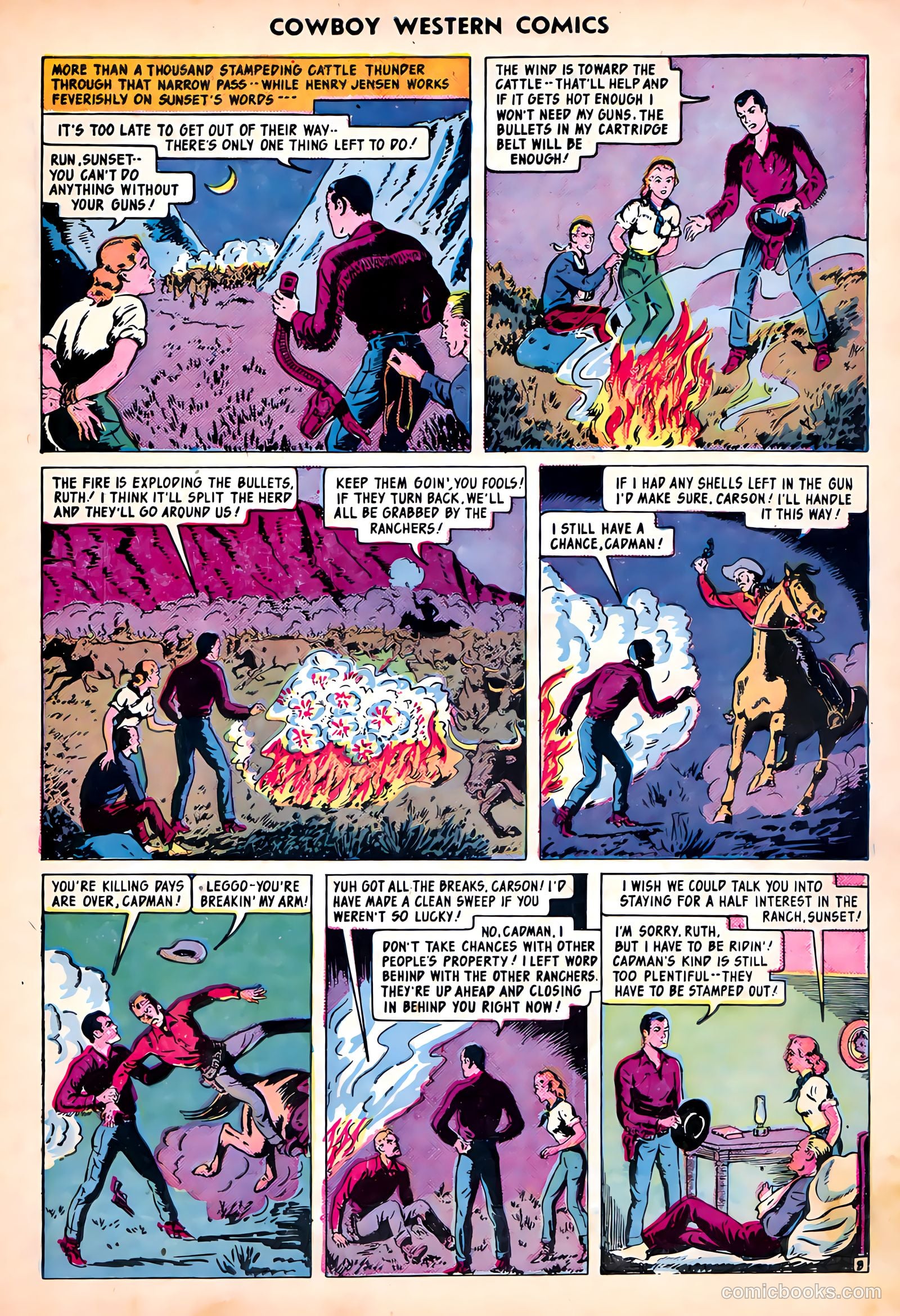 Cowboy Western Comics #30 — page 19 of 36
