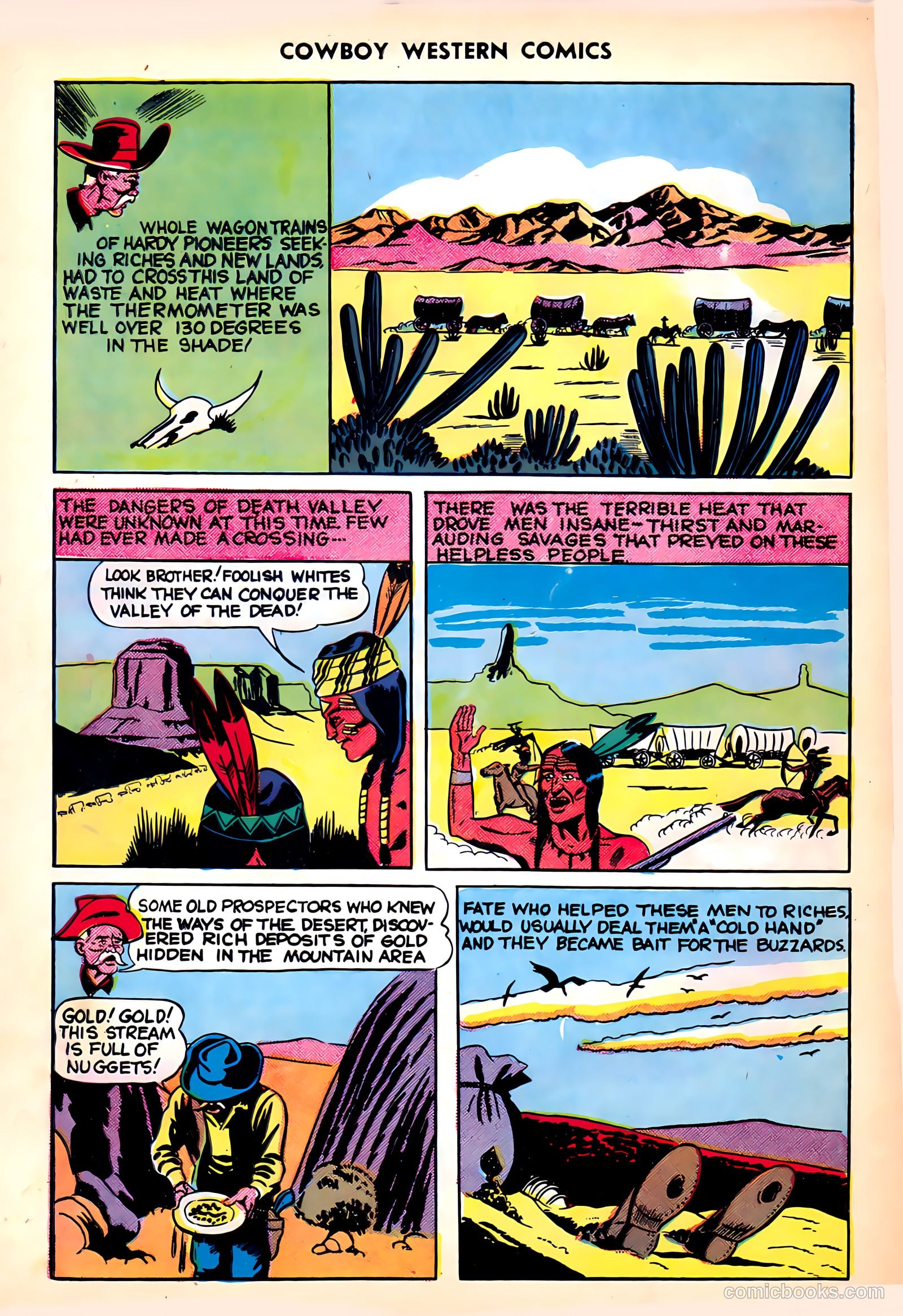 Cowboy Western Comics #30 — page 28 of 36
