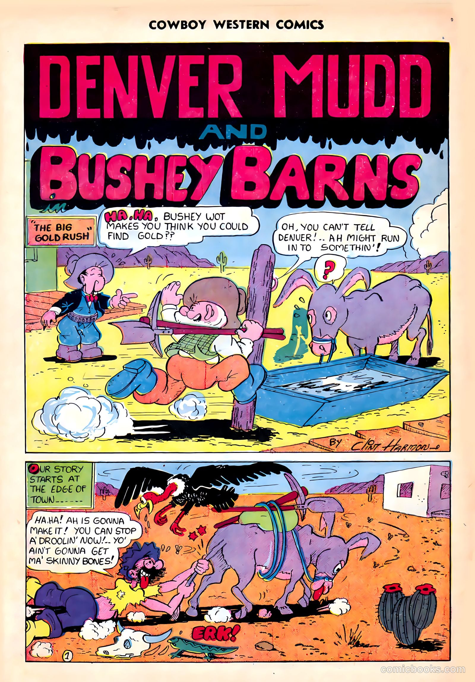 Cowboy Western Comics #30 — page 30 of 36