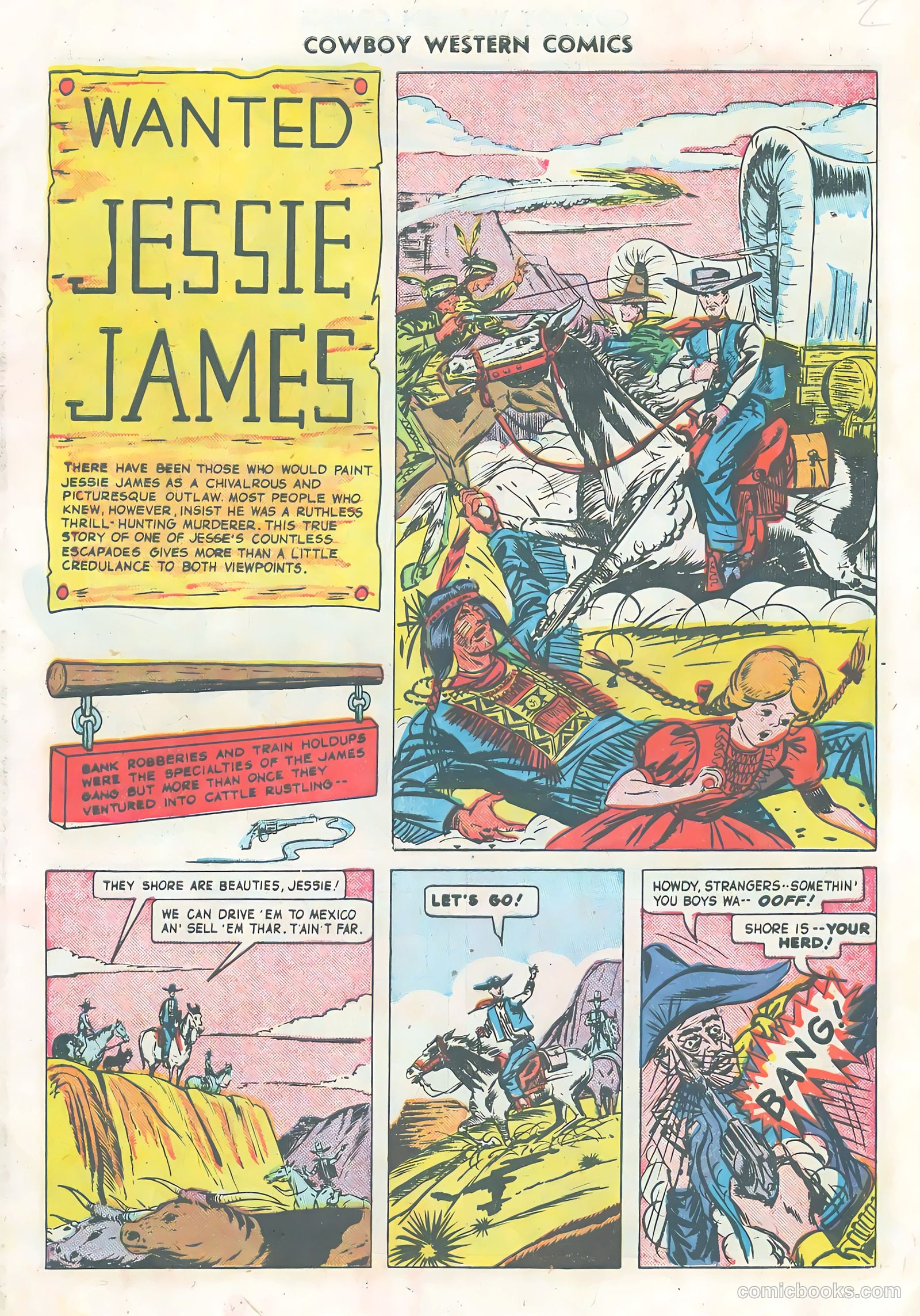 Cowboy Western Comics #31 — page 3 of 36