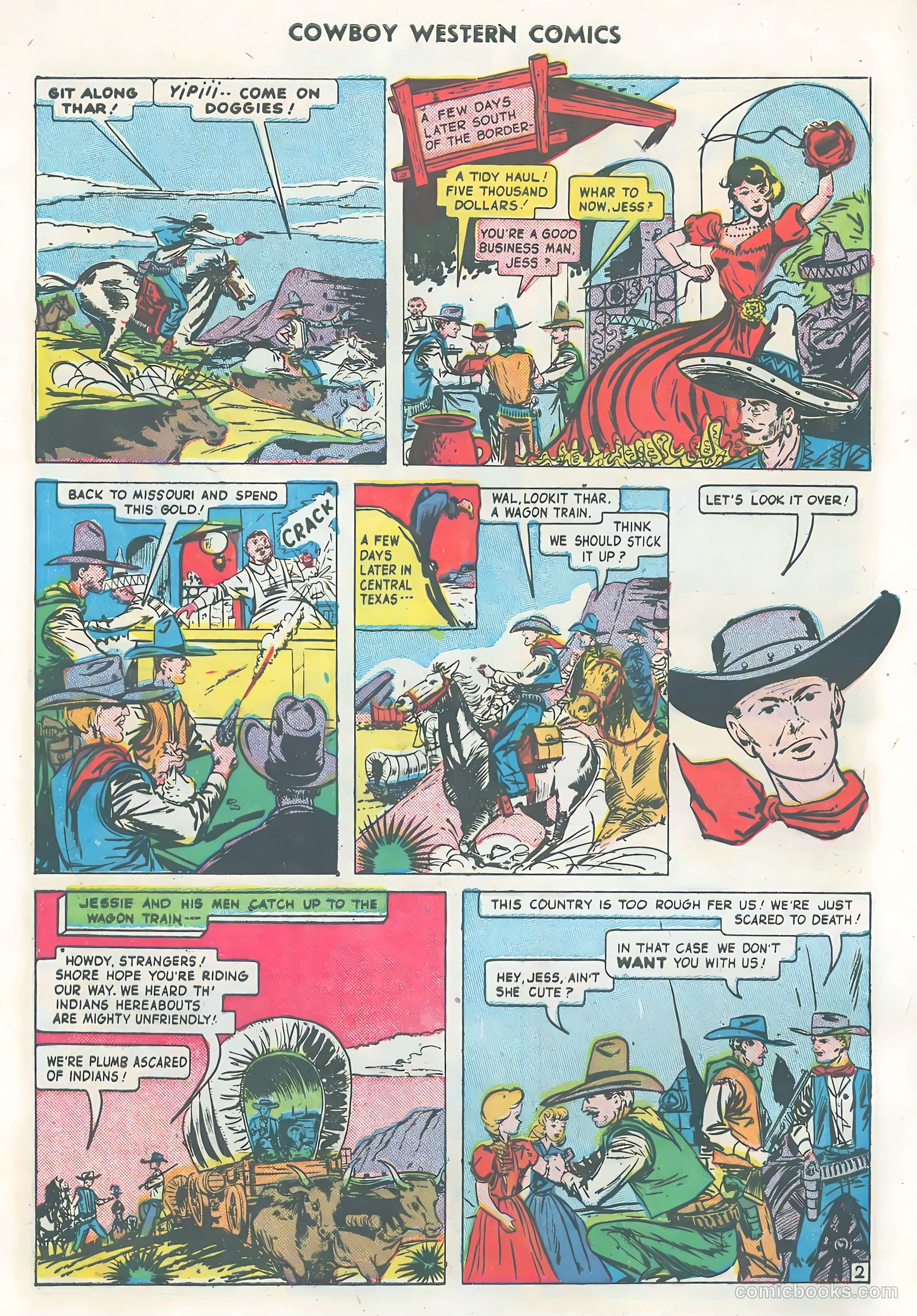 Cowboy Western Comics #31 — page 4 of 36
