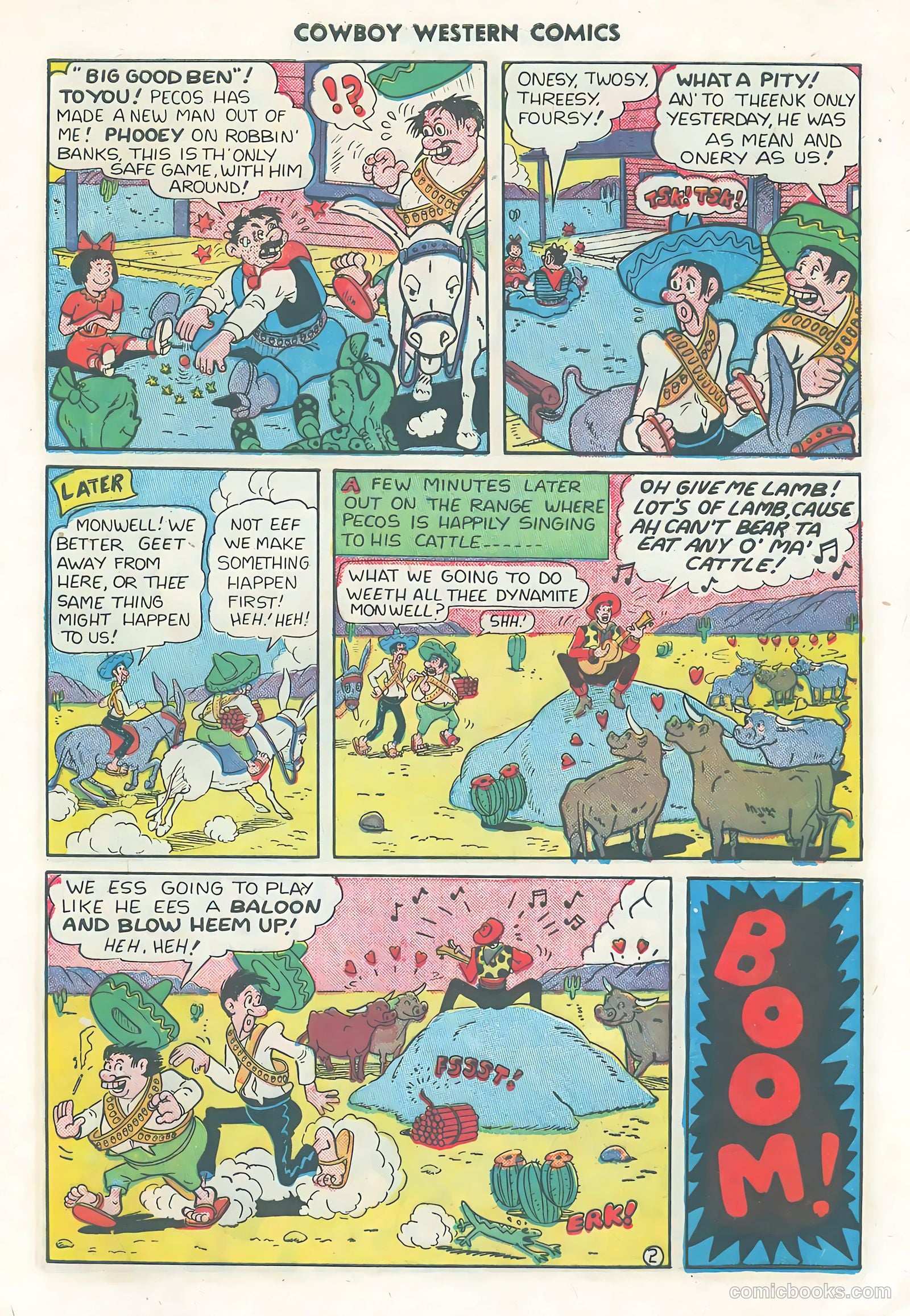 Cowboy Western Comics #31 — page 9 of 36